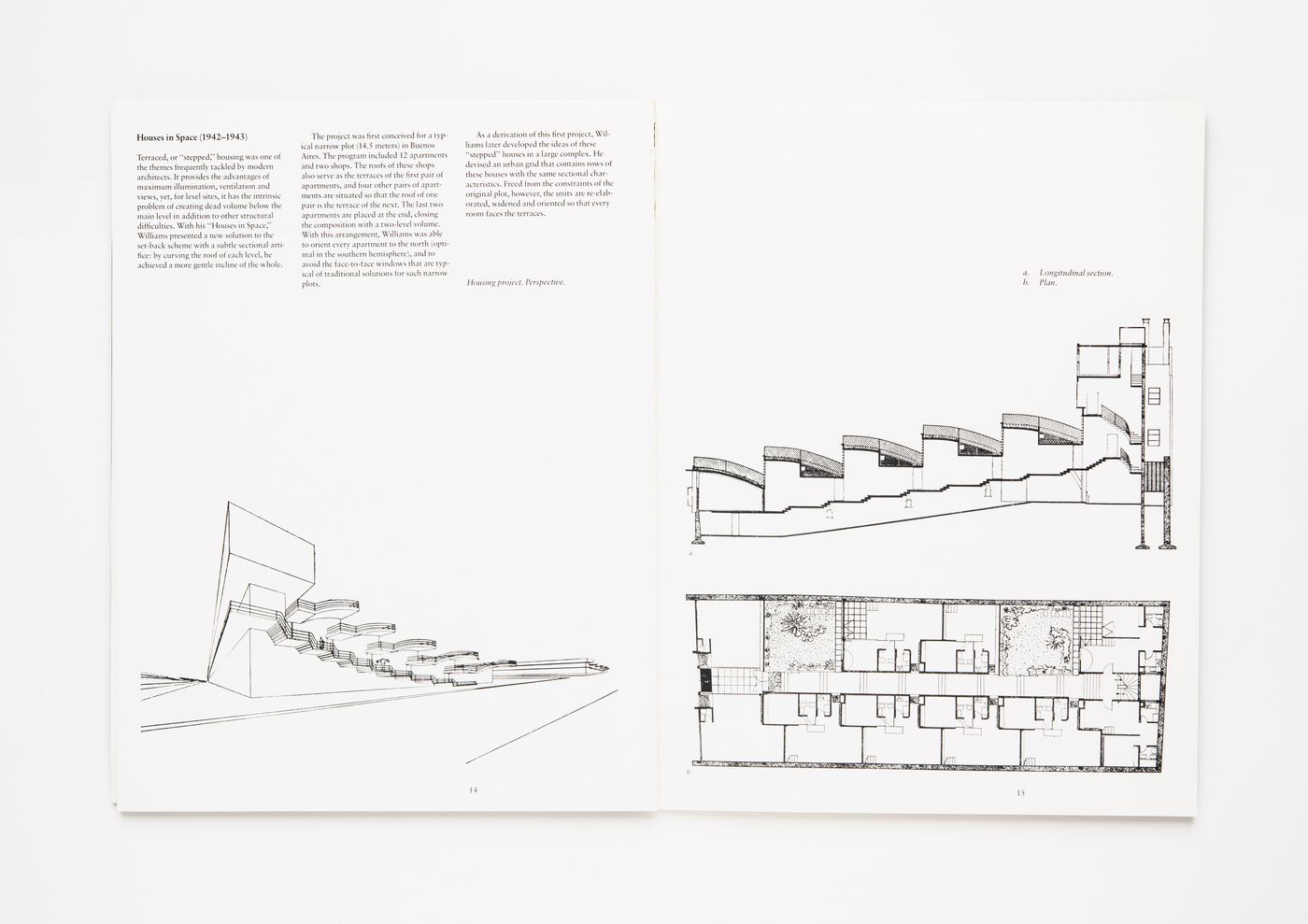 "Amancio Williams" catalogue from exhibition at Harvard GSD by Jorge Silvetti