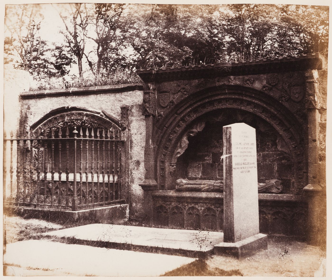 "Bishop Dunbar's Tomb," South Transept, St. Machar's Churchyard, Aberdeen