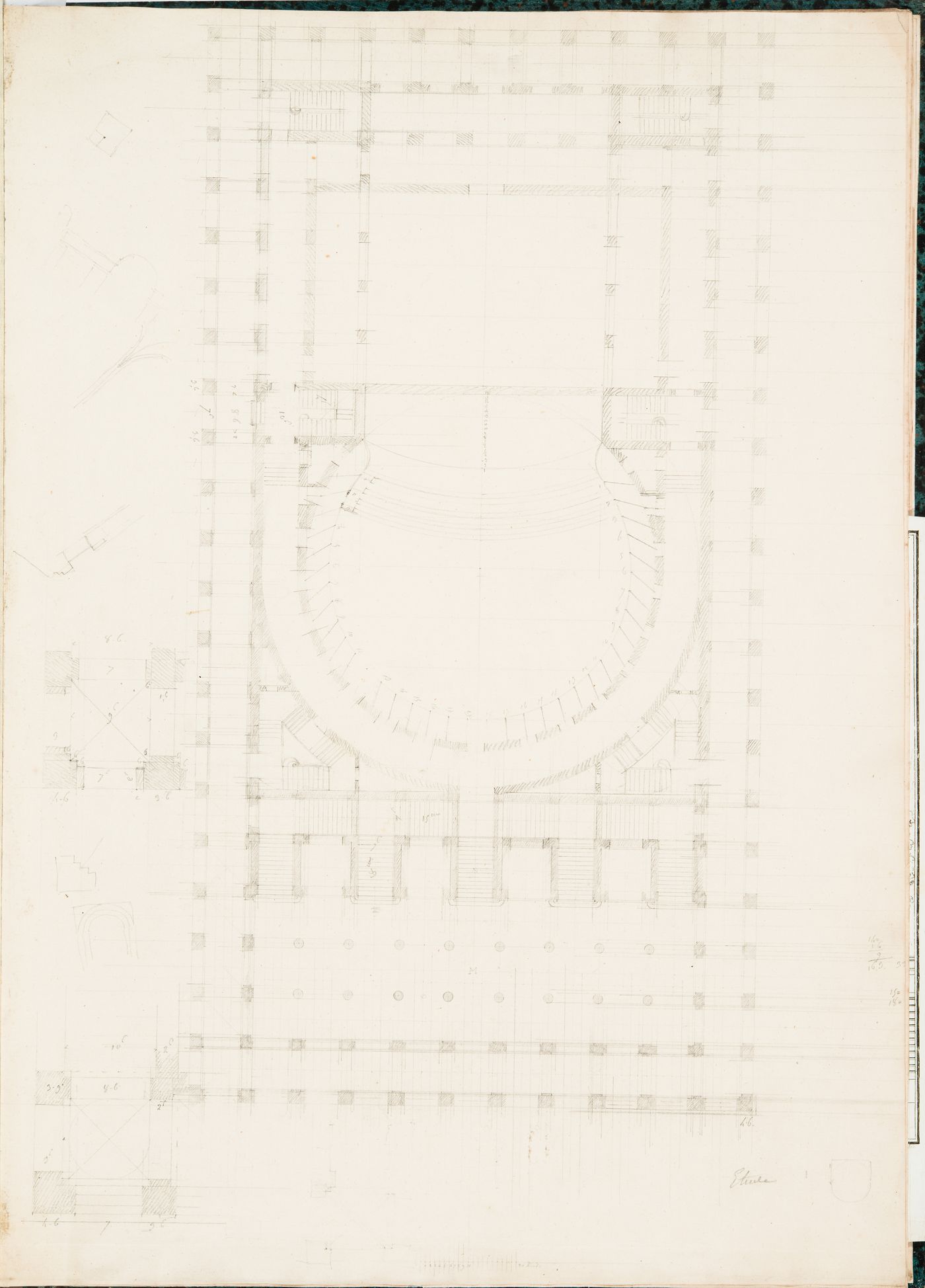 Plan for a theatre