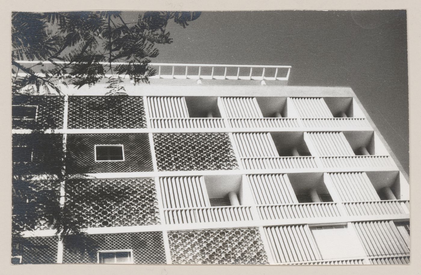 View of Eduardo Guinle Park housing, Rio de Janeiro, Brazil
