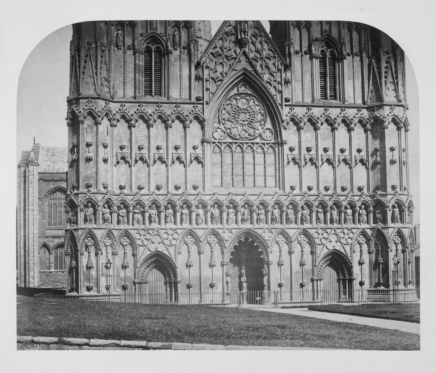 Lichfield Cathedral, the west front