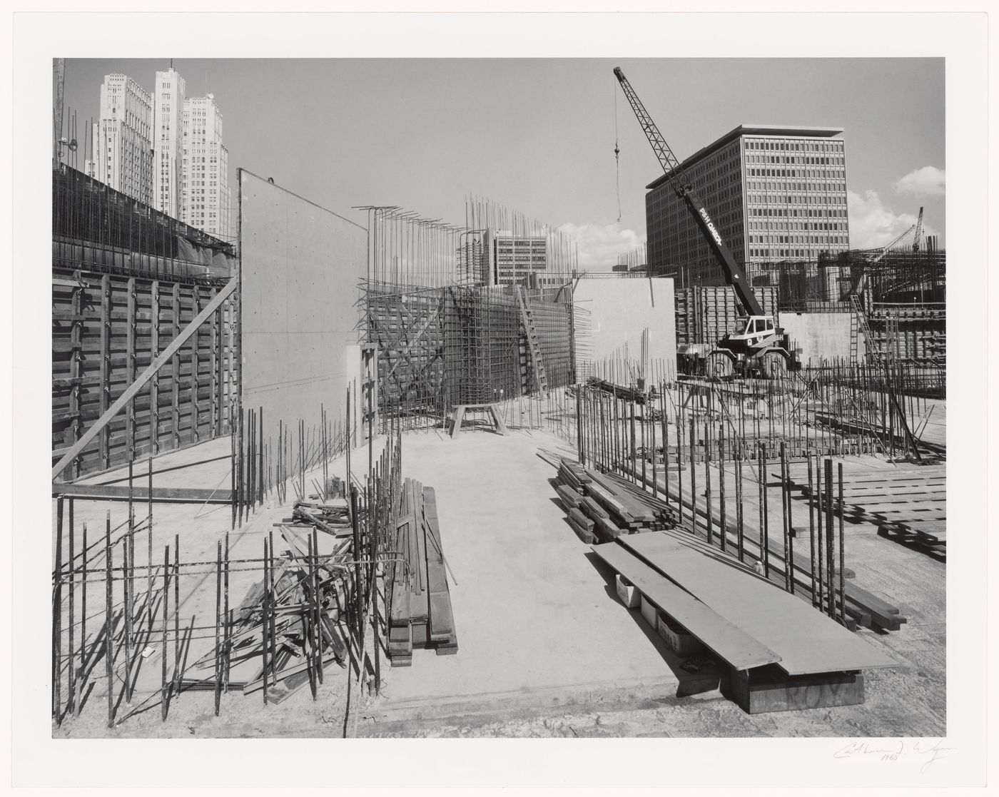 Northeastern Wall - 1980. George Moscone Site, San Francisco, Calif. U.S.A.