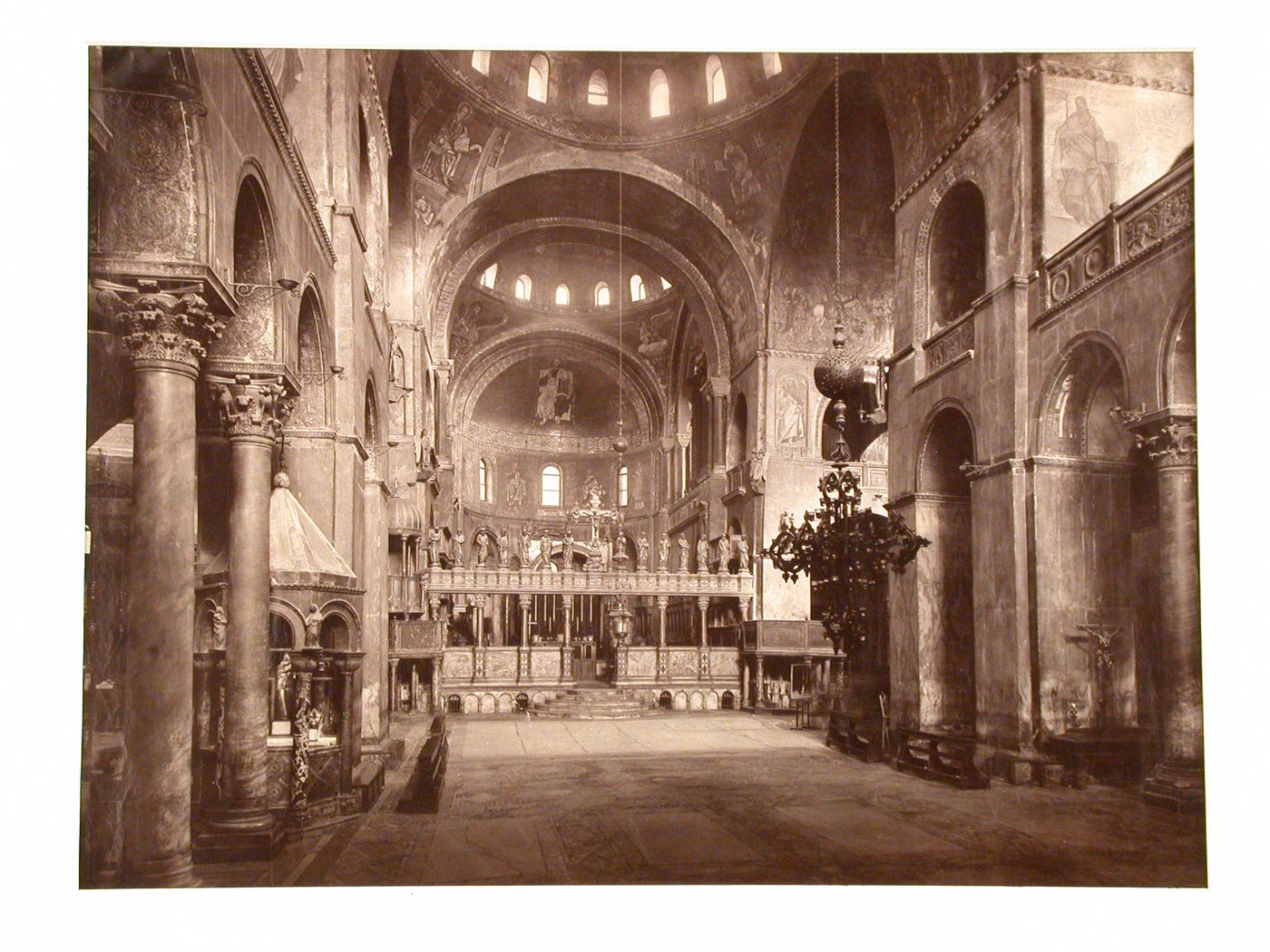 Interior of San Marco, Venice, Italy