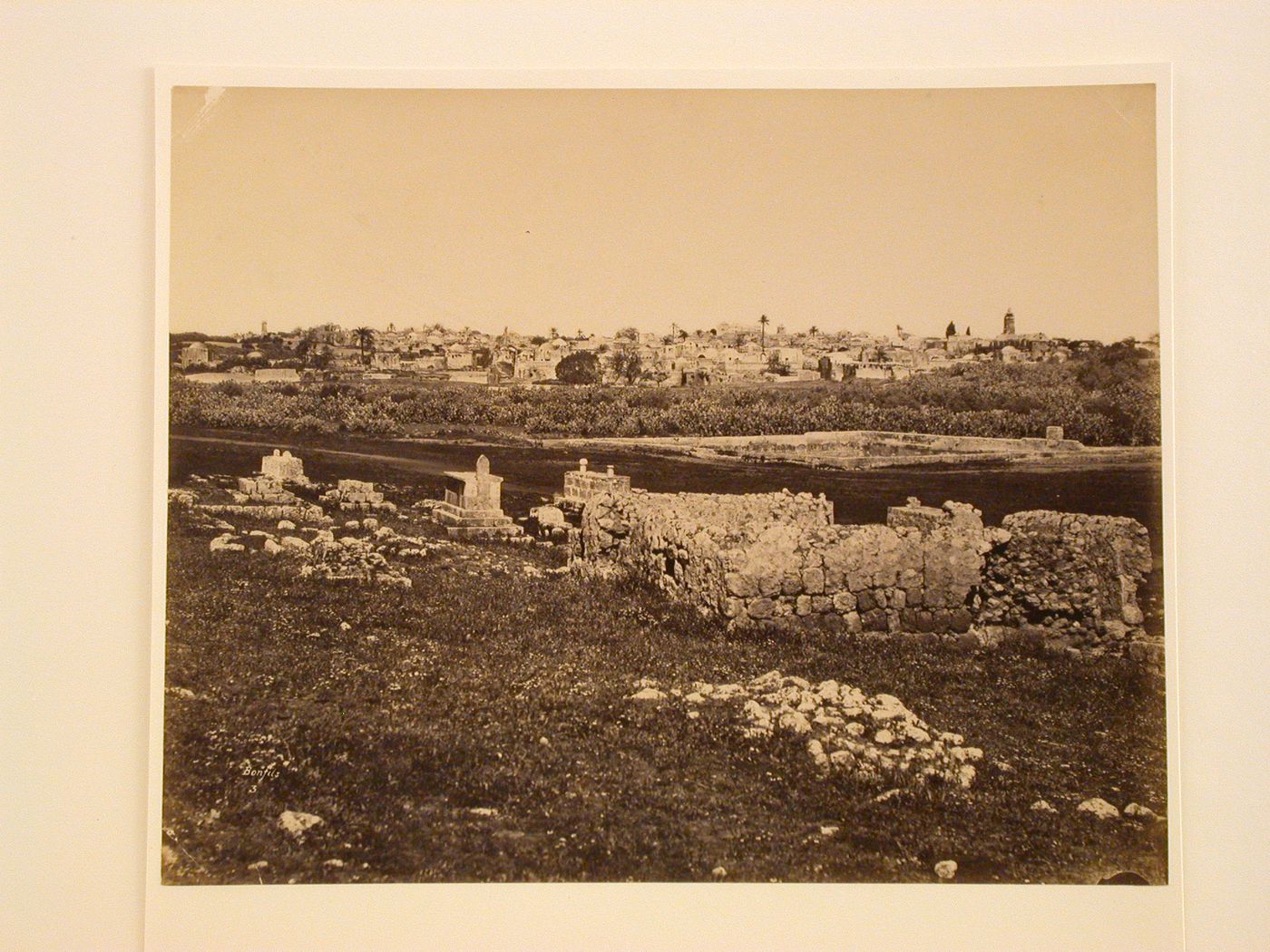 Rameleh, route de Jerusalem