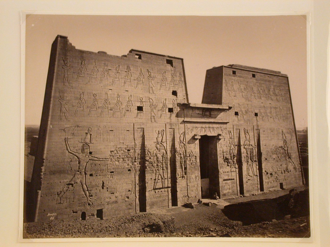 Pylon of the Temple of Edfu, Egypt