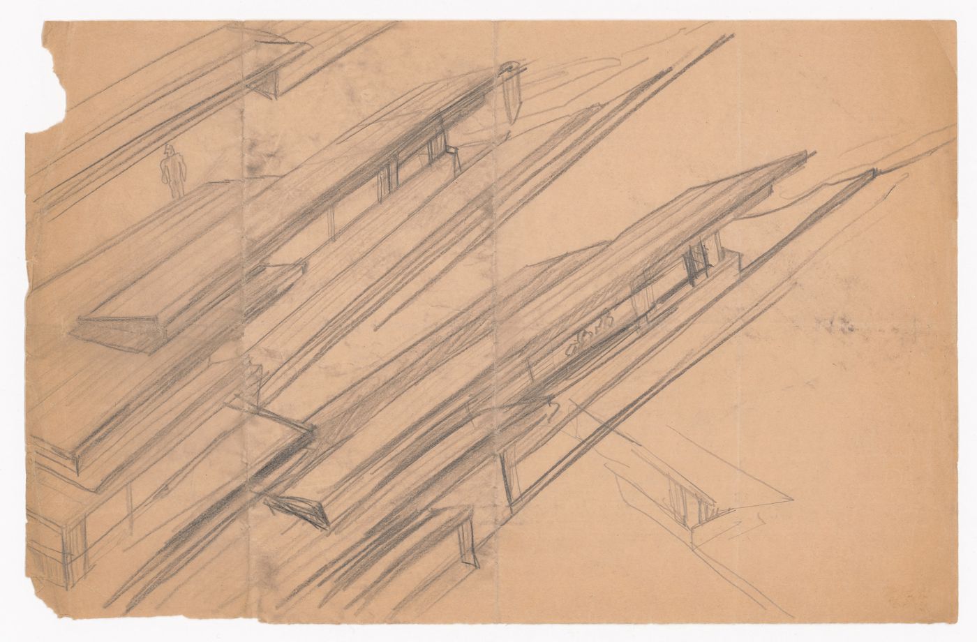 Sketch for Piscina das Marés, Leça da Palmeira