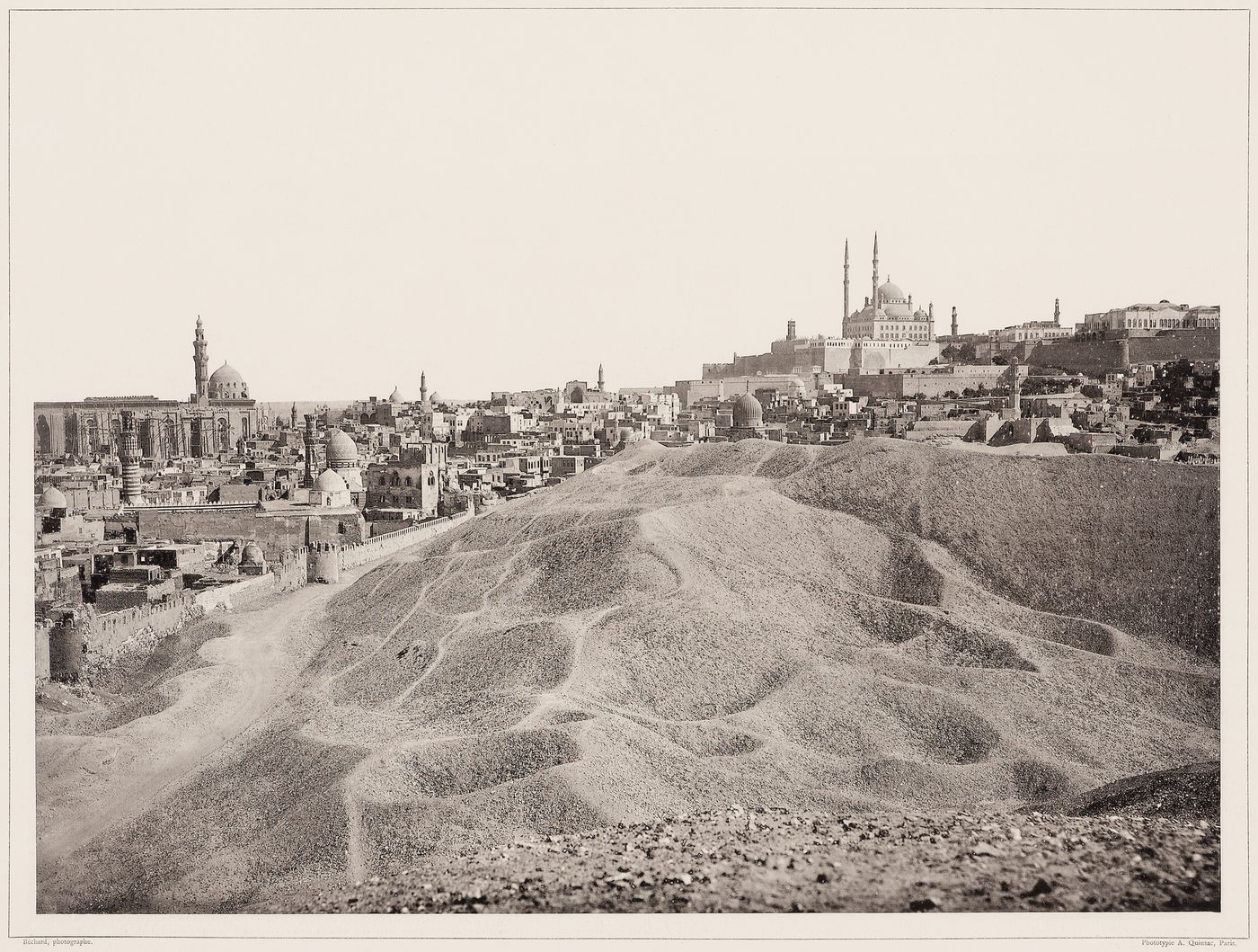 Vue panoramique du Caire, Egypte