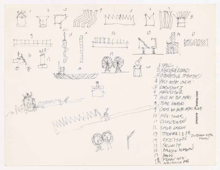 Victims I - John Hejduk Fonds 