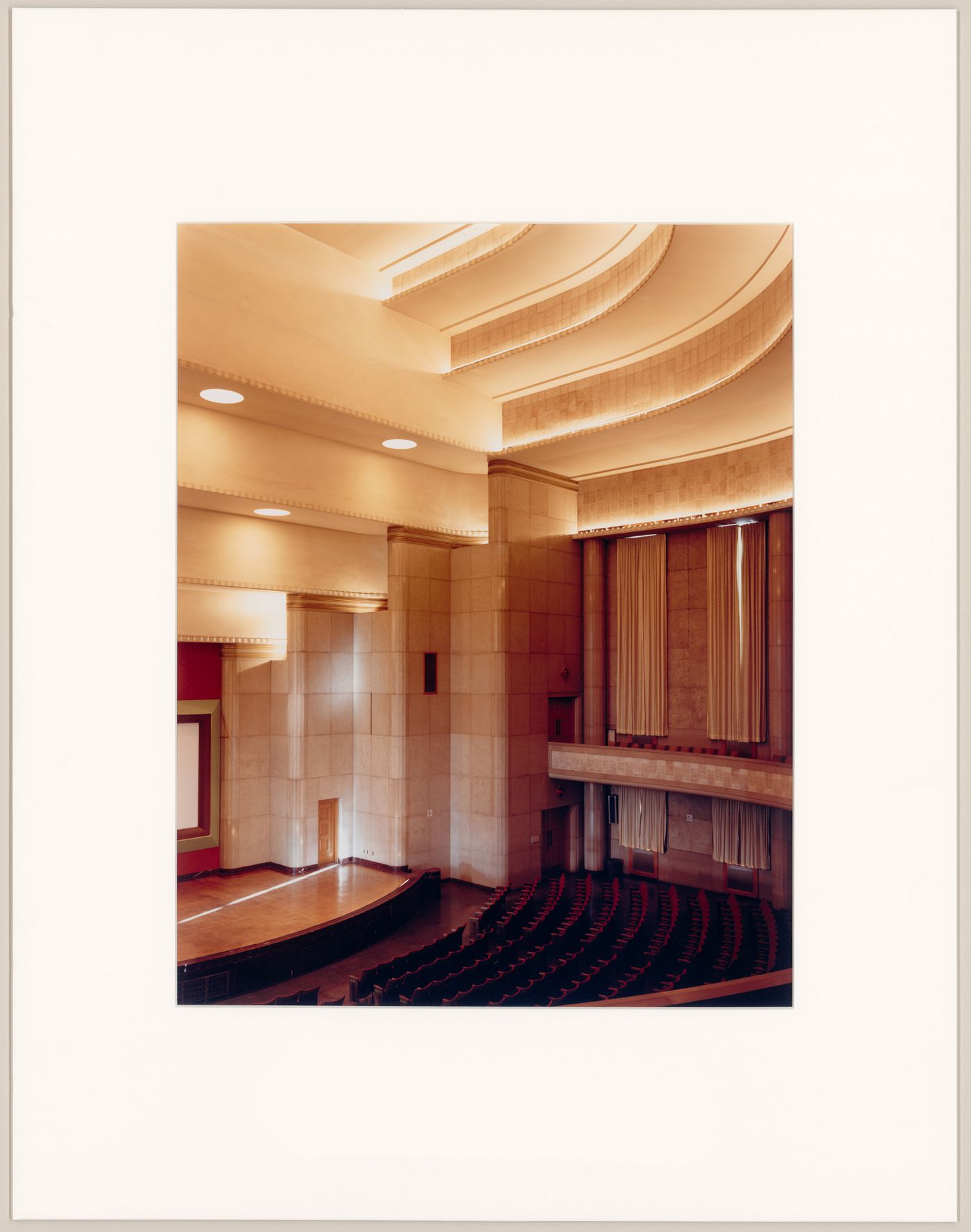 Ceiling of the auditorium (detail), Université de Montréal, Montréal, Québec