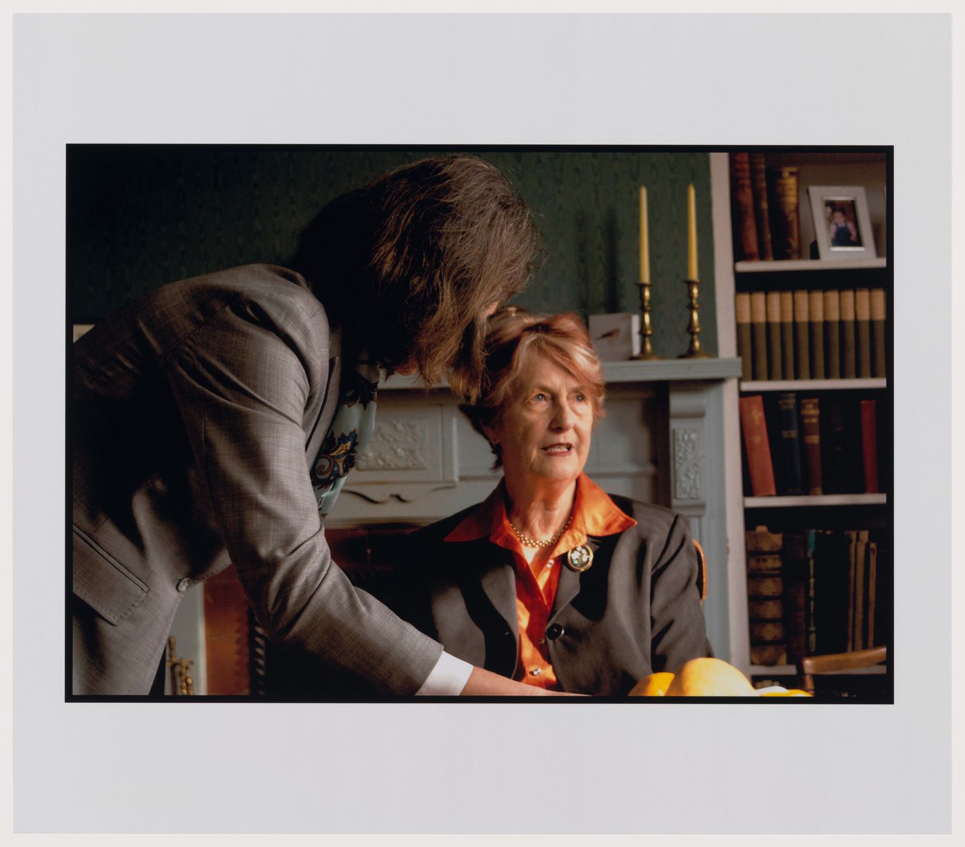 Portrait of Helen Caldecott, physician and anti-nuclear activist, Port Hope, Ontario