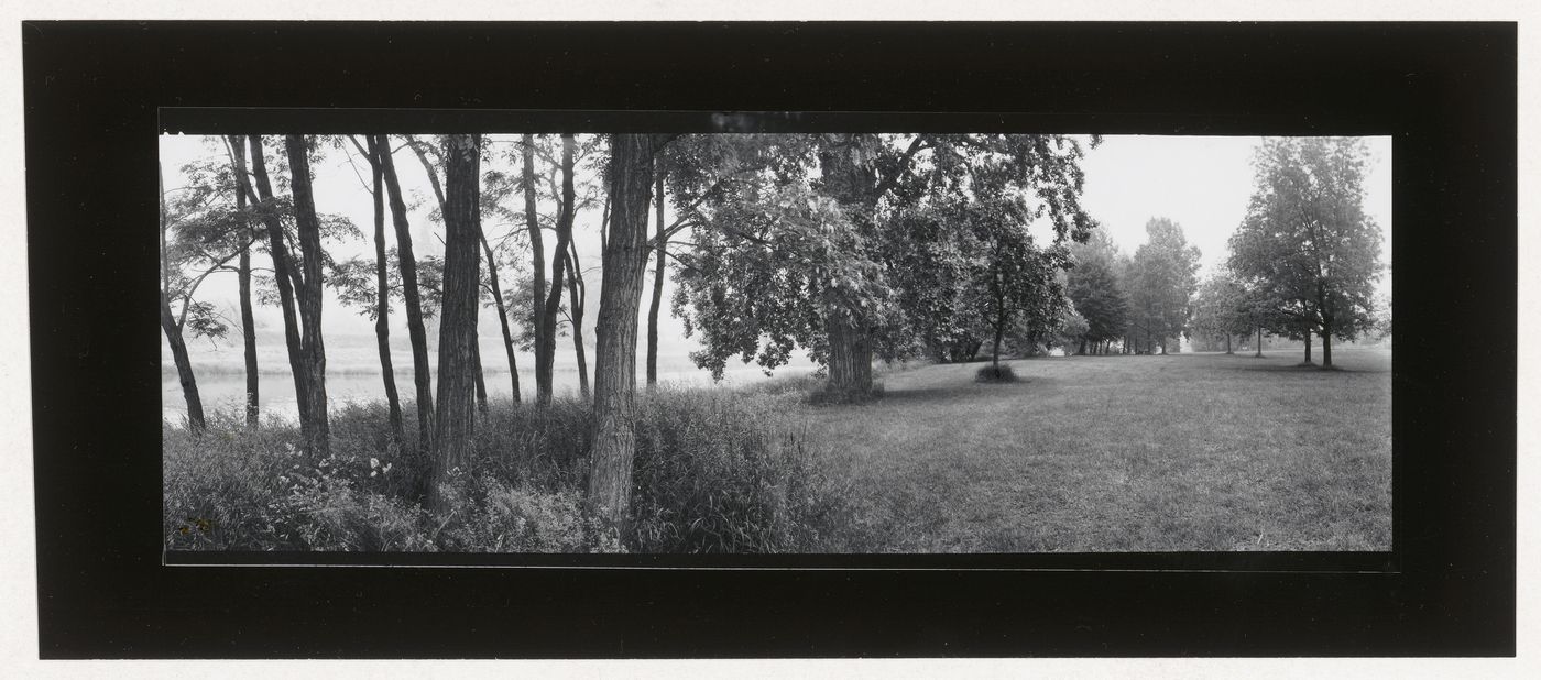 View of Simcoe's Landing near the forks, London, Ontario