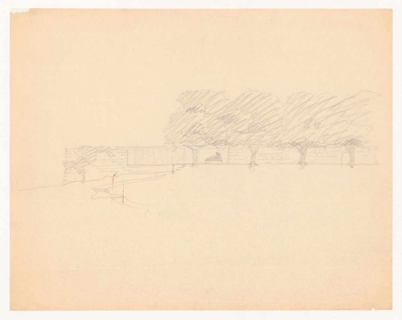 Sketch elevation for Mountain House