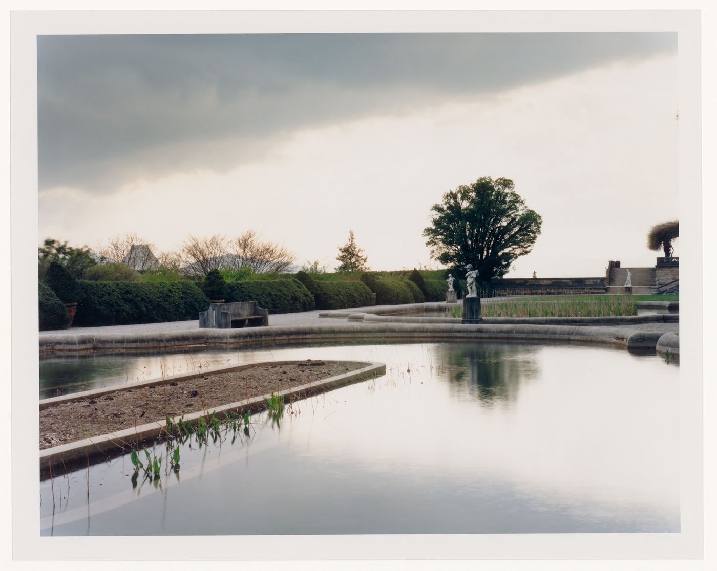 Viewing Olmsted: View of Italian Garden Vanderbilt Estate, "Biltmore", Asheville, North Carolina