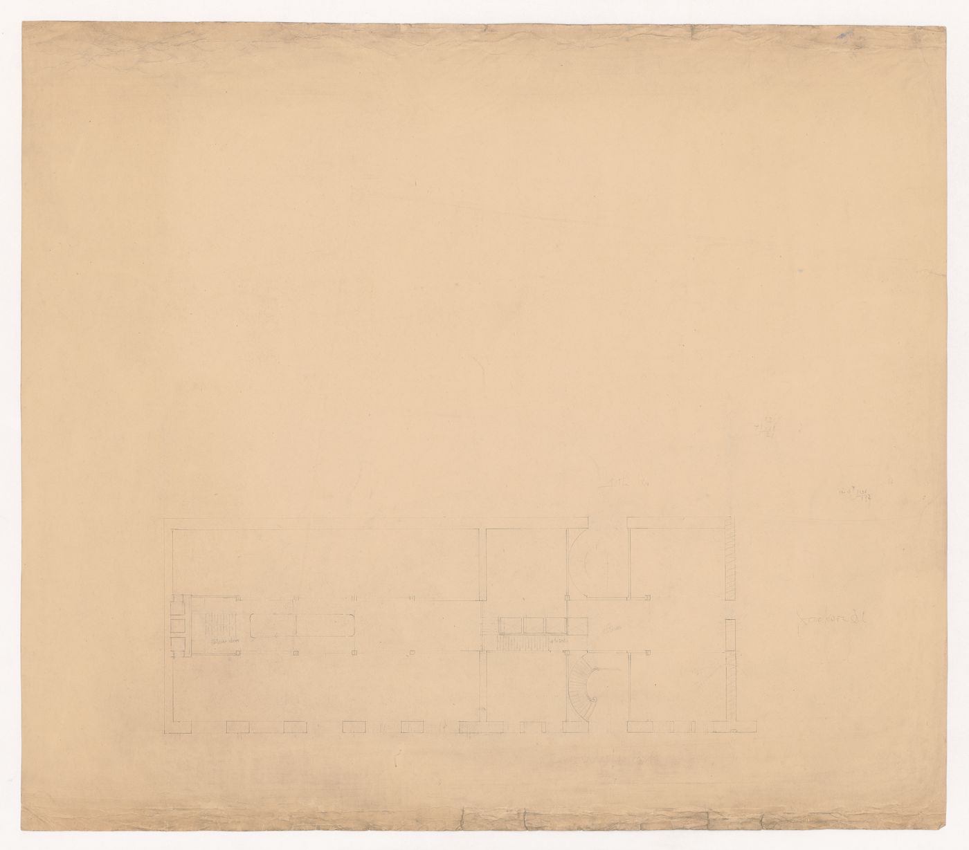 Monadnock Building, Chicago: Partial first floor plan