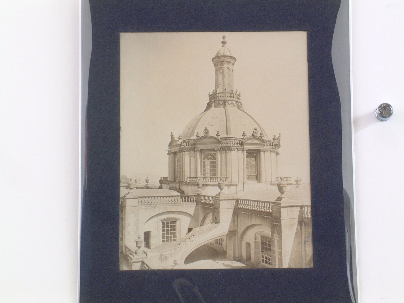 View of the dome and roofs of the Catedral de México, Mexico City, Mexico