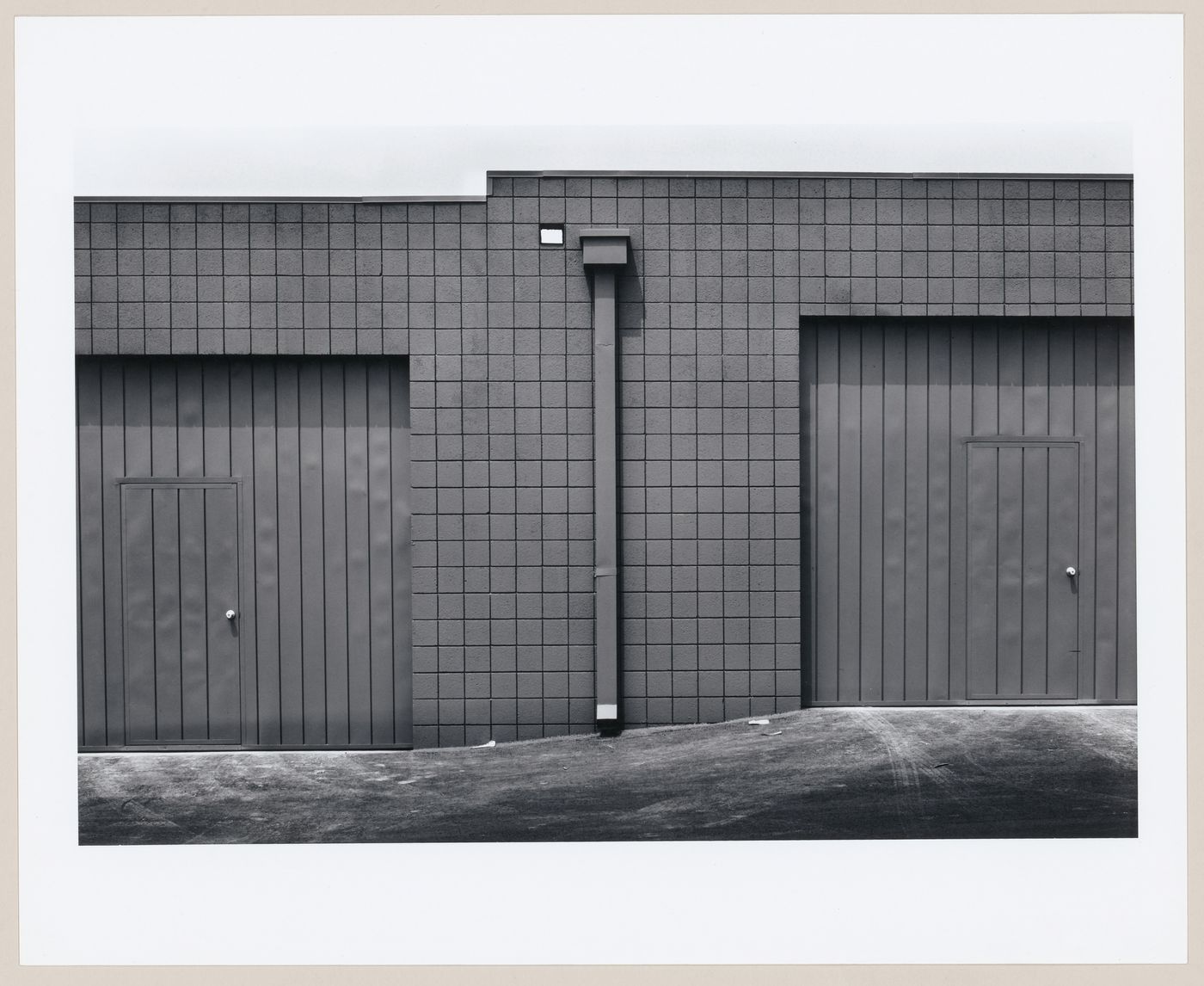 View of an unoccupied warehouse, Santa Ana, California, United States, from the series “The new Industrial Parks near Irvine, California”