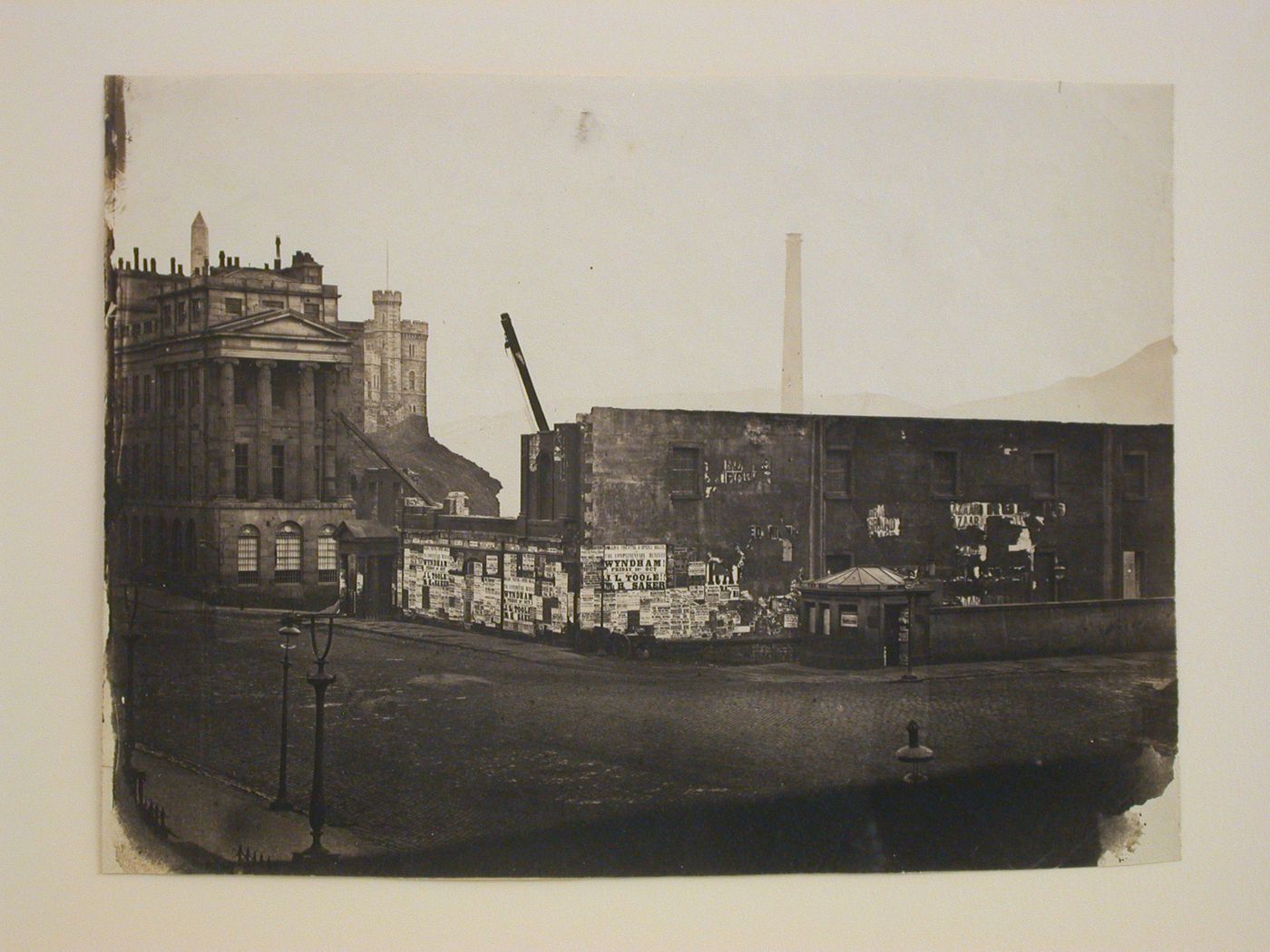 Demolition of Theatre Royal, Edinburgh