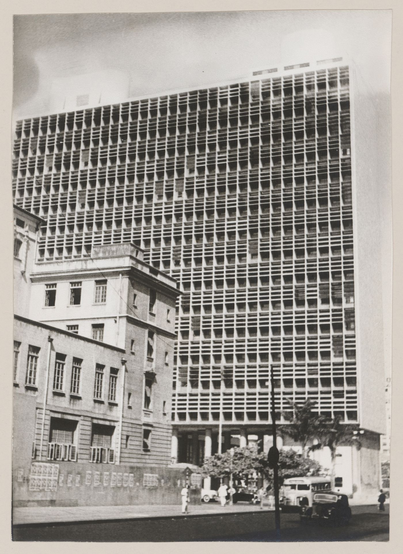 View of Ministry of Education and Health, Rio de Janeiro, Brazil
