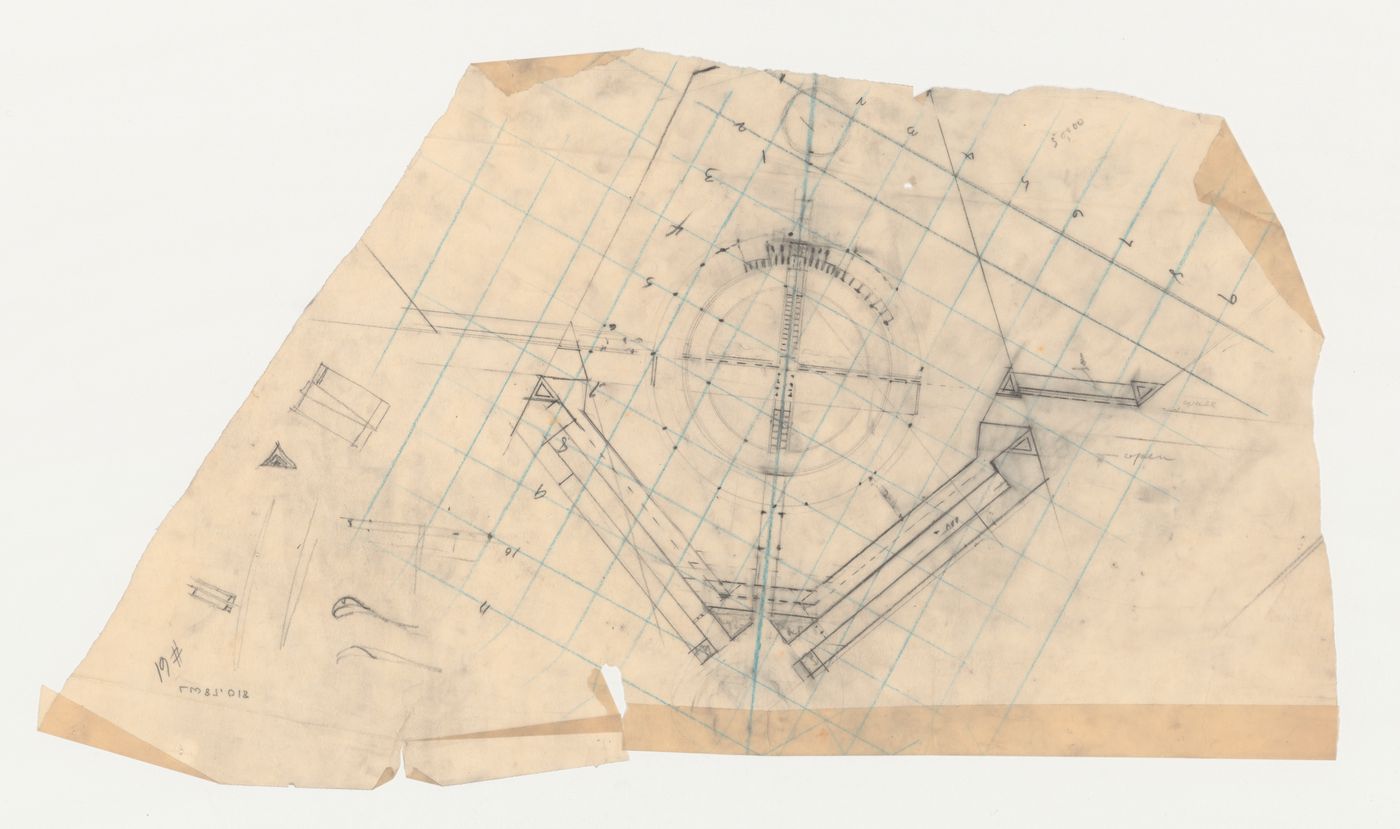 Los Angeles Municipal Airport: Plan for terminal buildings and hangars