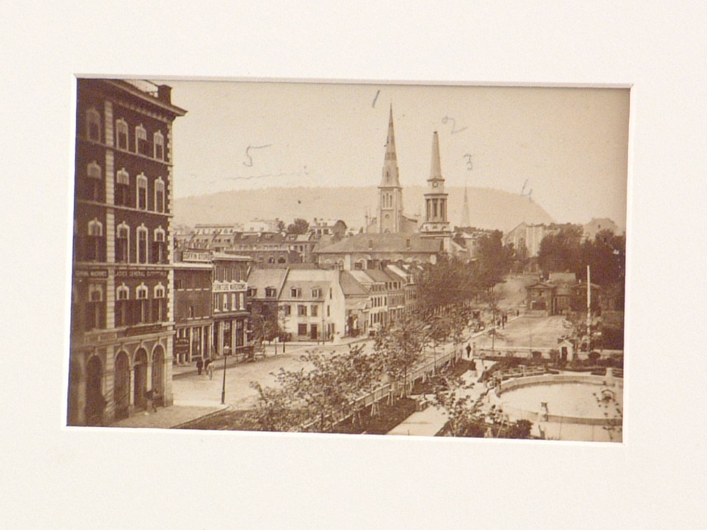 View of Victoria Square, Montreal