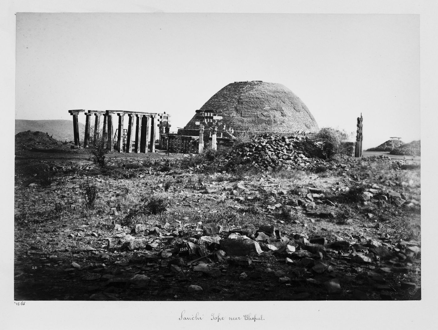 Great Stupa, near Bhopal, India