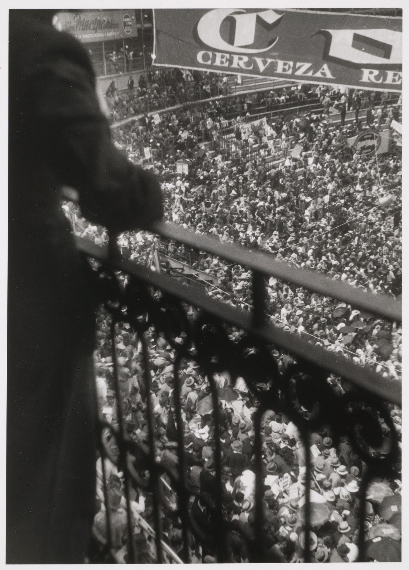 View of a crowd at the Arena de México, Mexico City, Mexico