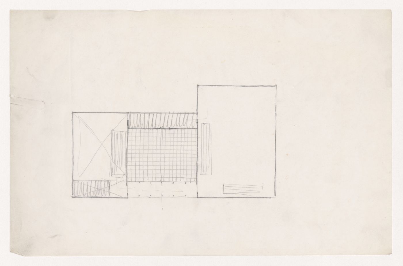 Sketch plan for the Gymnasium and Natatorium