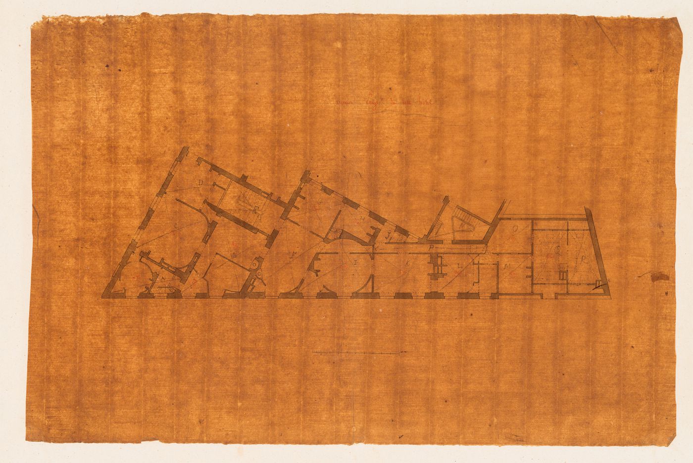 Hôtel de la Colonnade, Paris: First floor plan