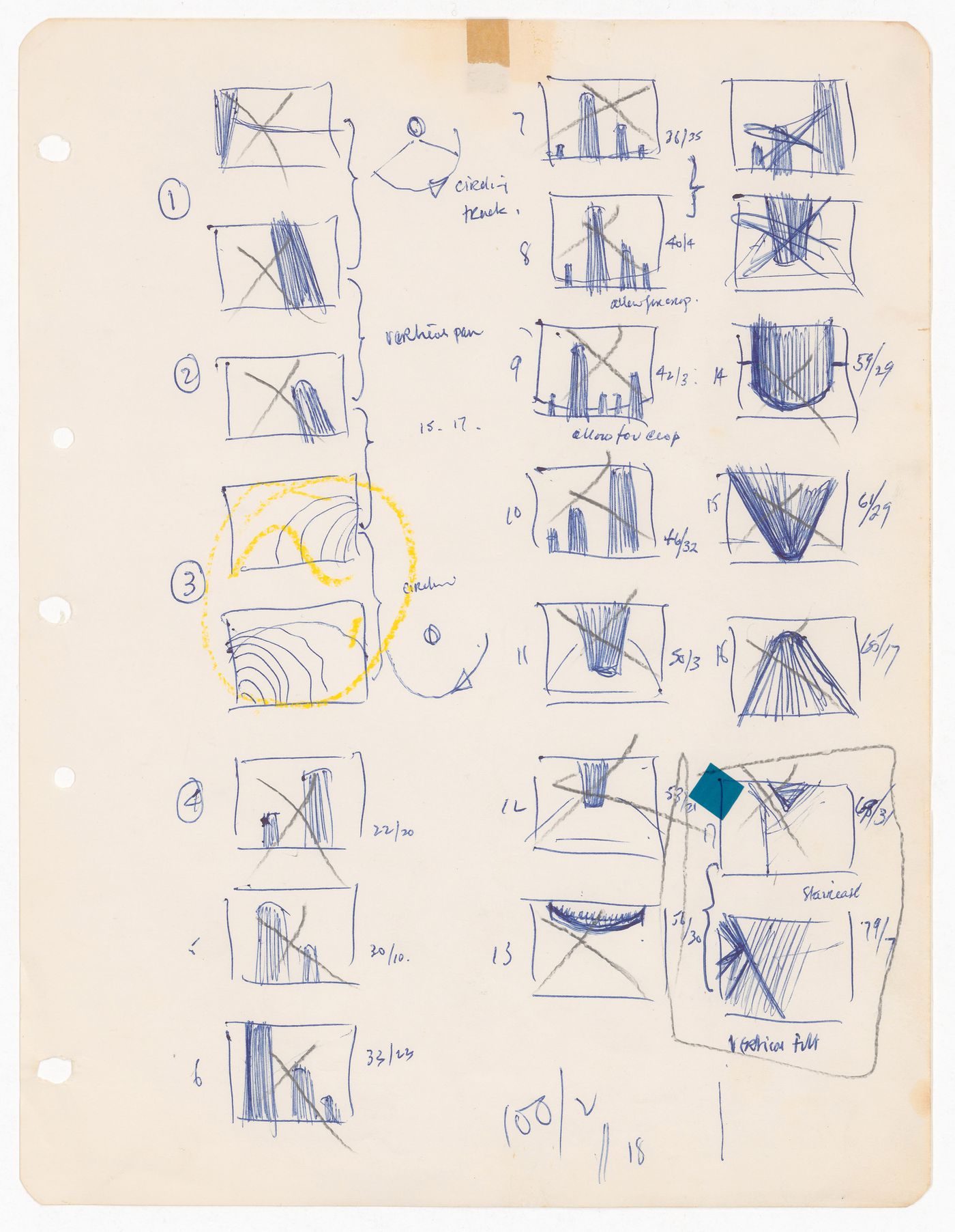 Storyboard for documentary The Key