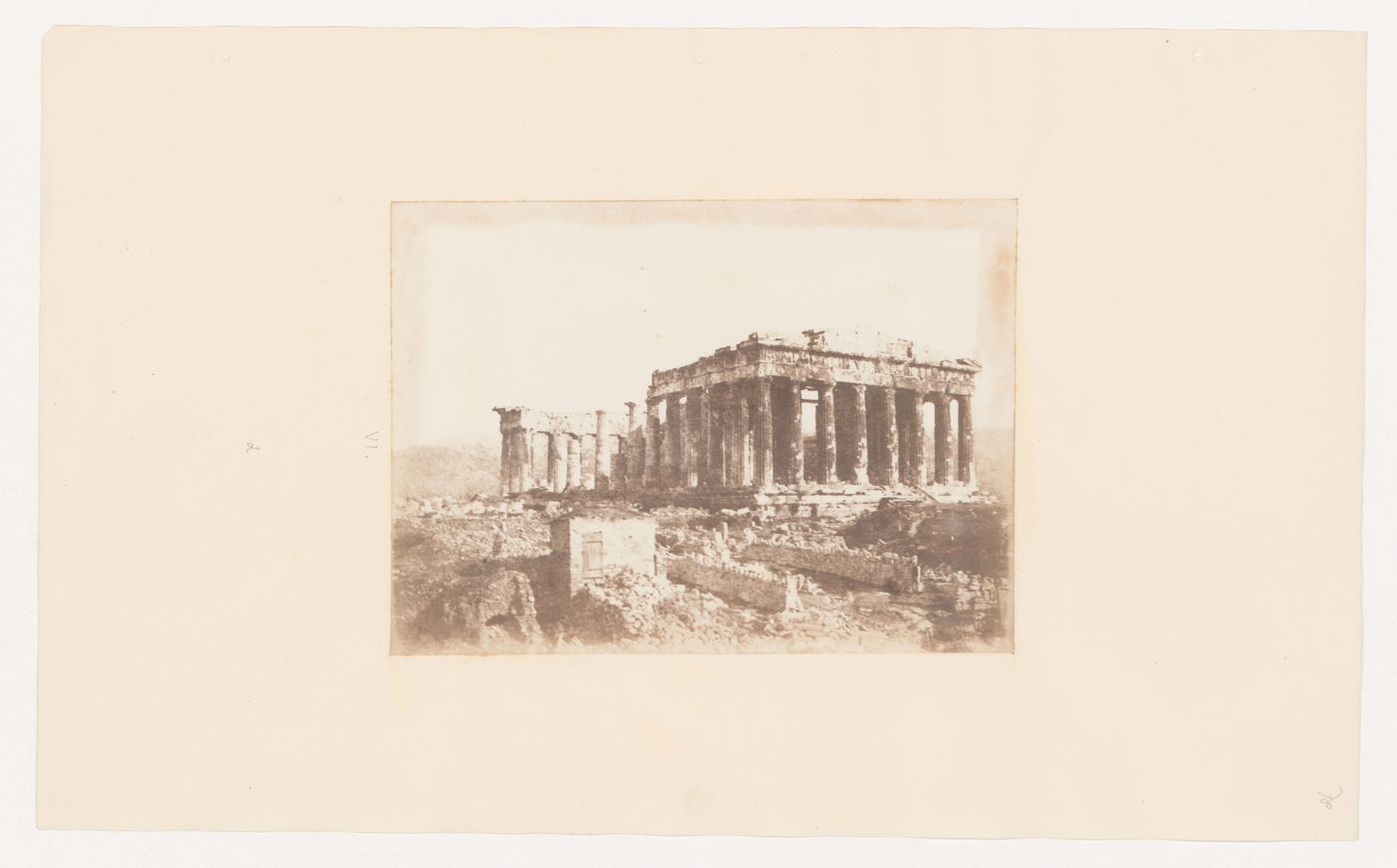 The Parthenon - north-western angle