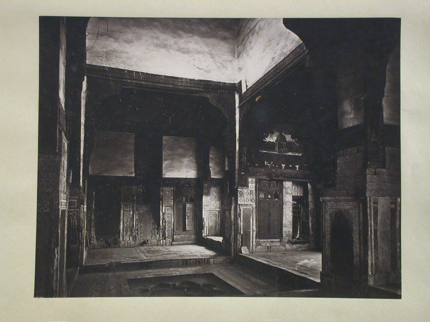 Interior of Ottoman house, Cairo, Egypt