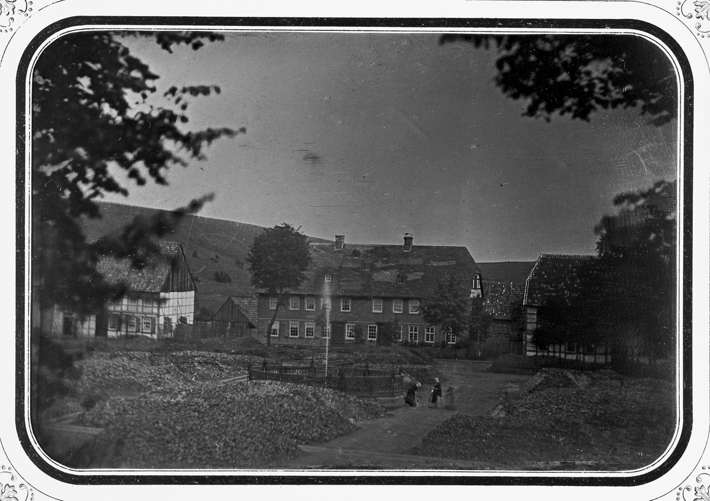 View from the administrator's house, Harz, Germany