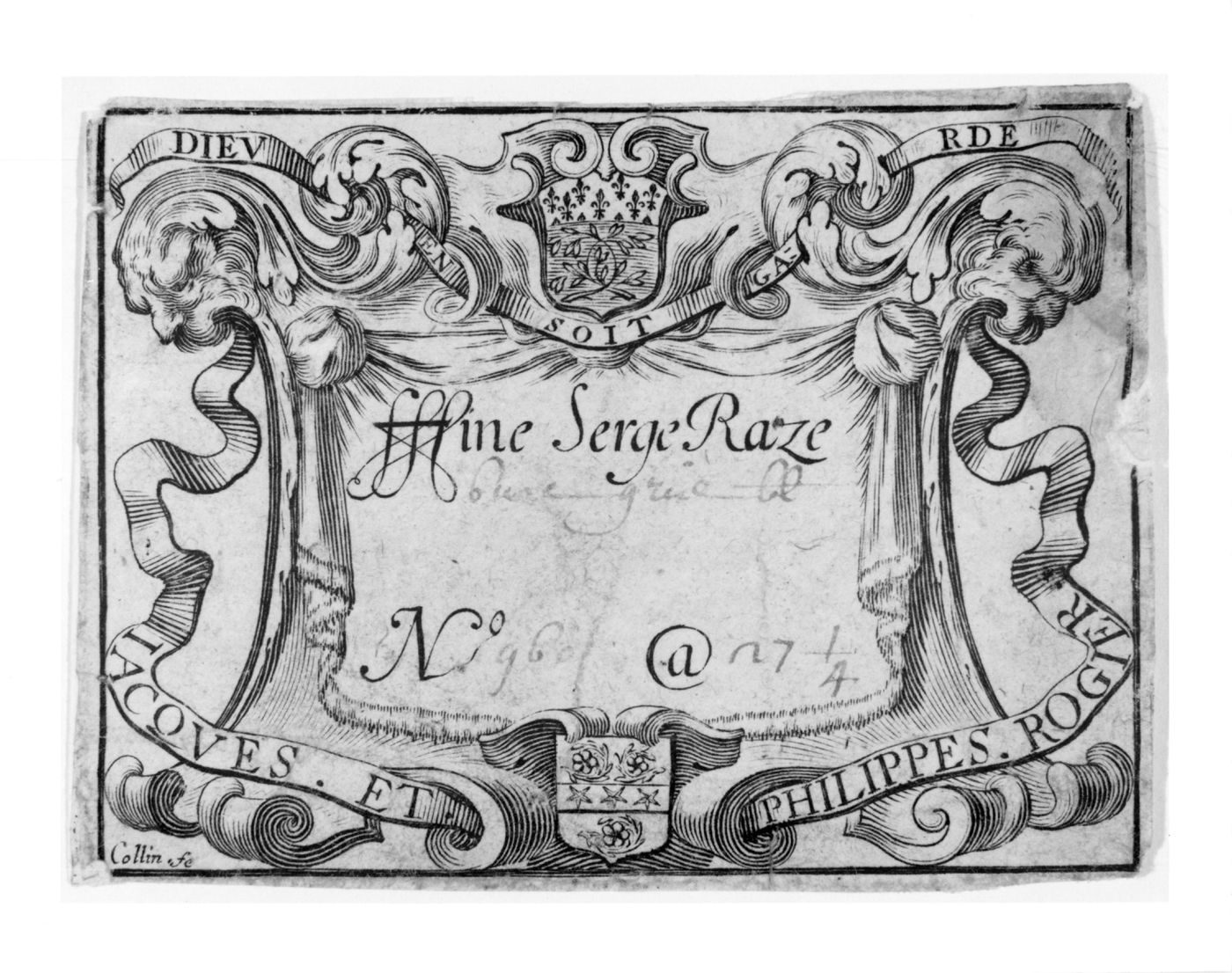 A book plate