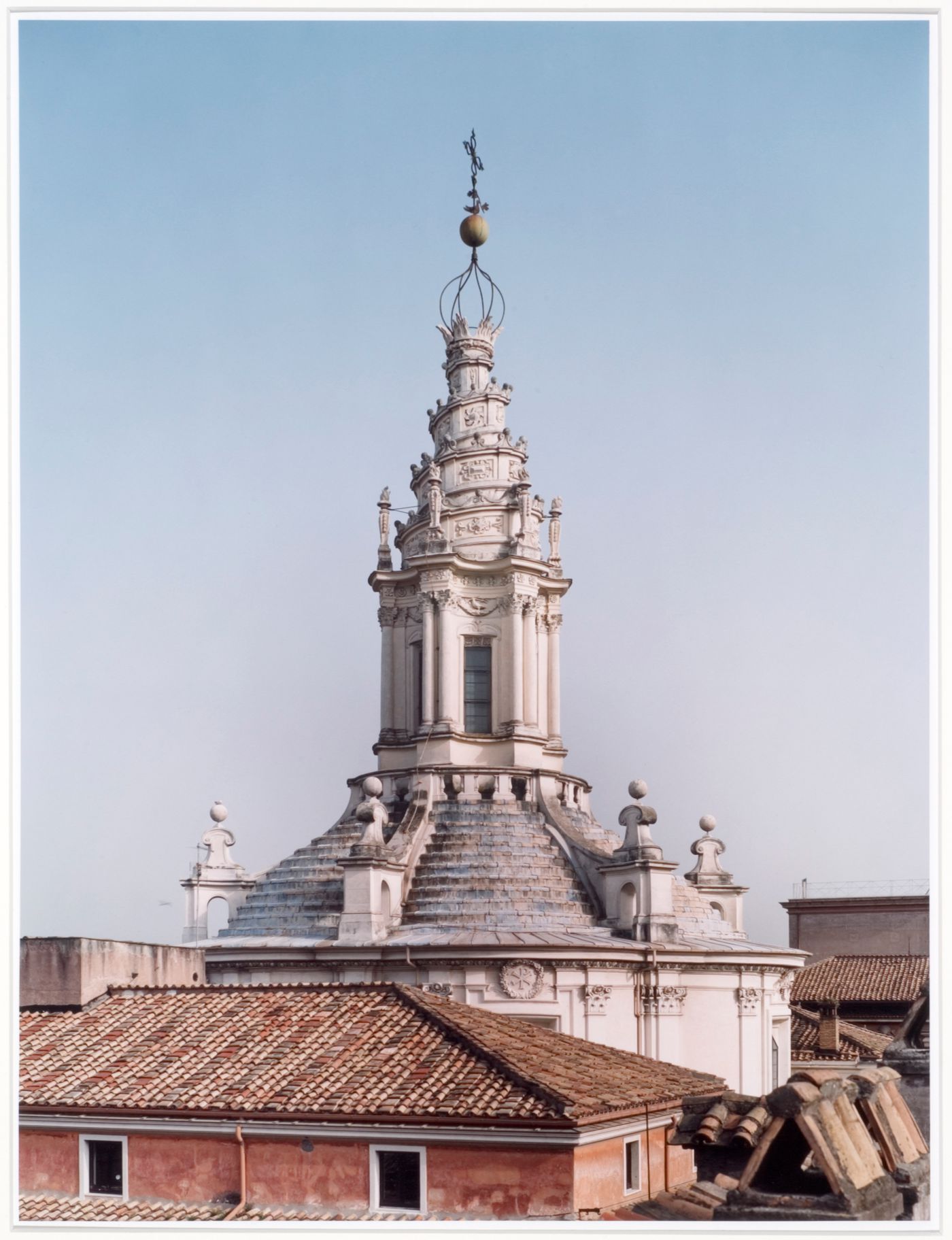 Church of Sant'Ivo della Sapienza, Rome, Italy: dome (1643-59)