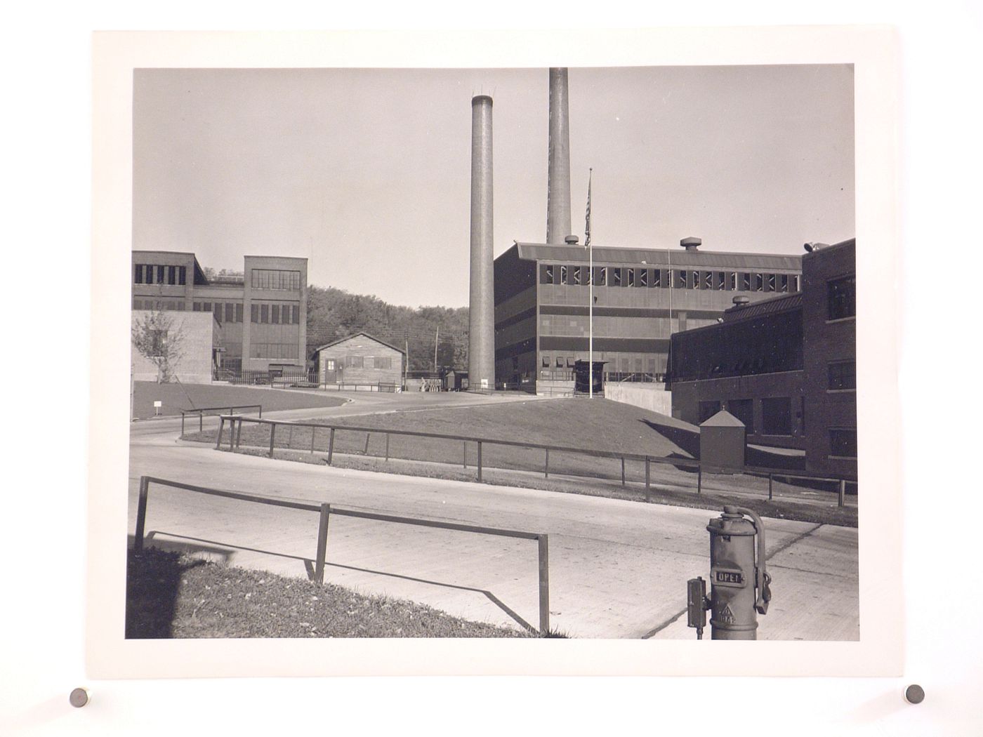 View of the south façade of Building No. 85 of Plant A, General Motors Corporation New Departure division Roller Bearings Plant, Bristol, Connecticut