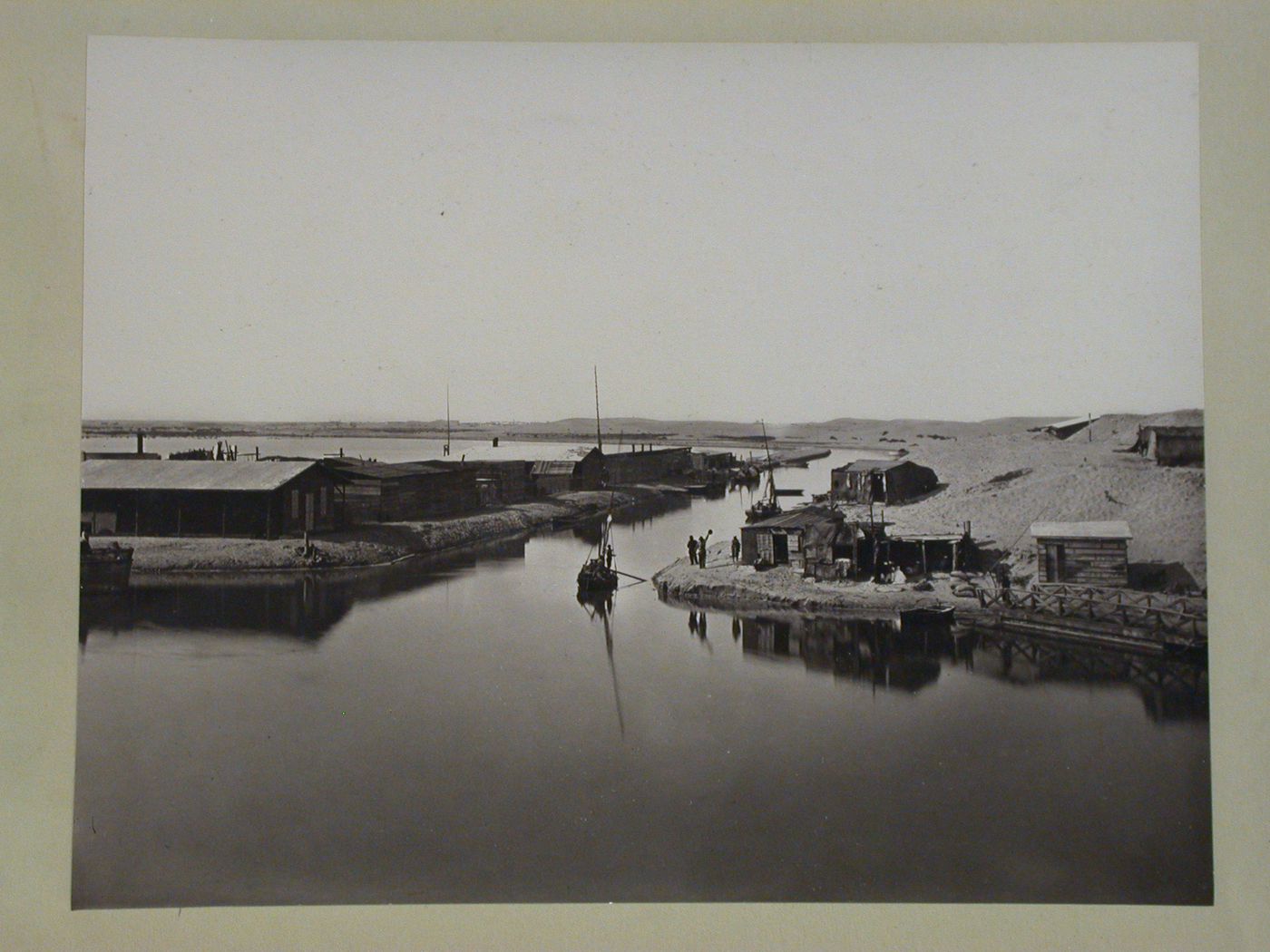 View of the Sweet Water Canal, Suez Canal, Egypt