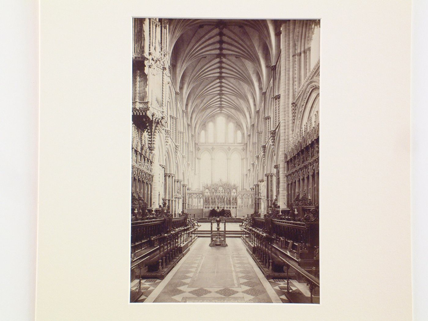 Ely Cathedral Choir, Looking East