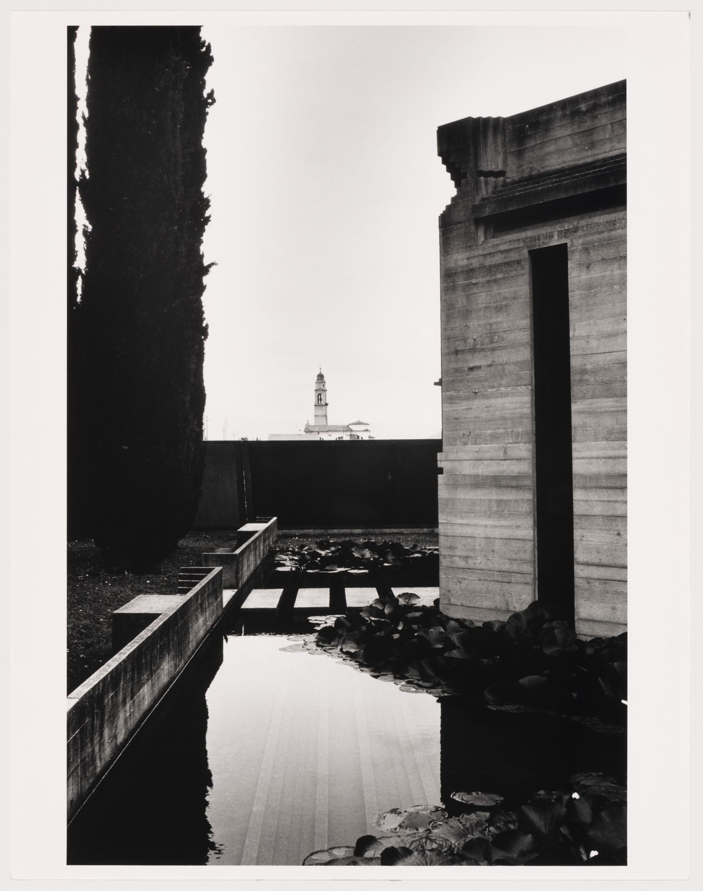 View of the Brion Tomb, Italy