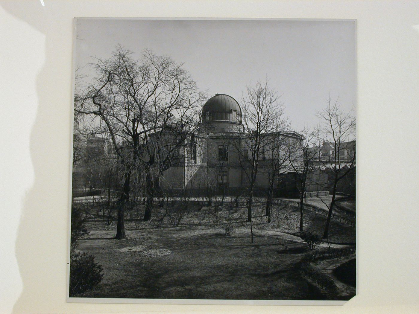 Rear view of the Berlin Observatory (now demolished), between Lindenstraße and Friedrichstraße, Kreuzberg, Berlin, Germany