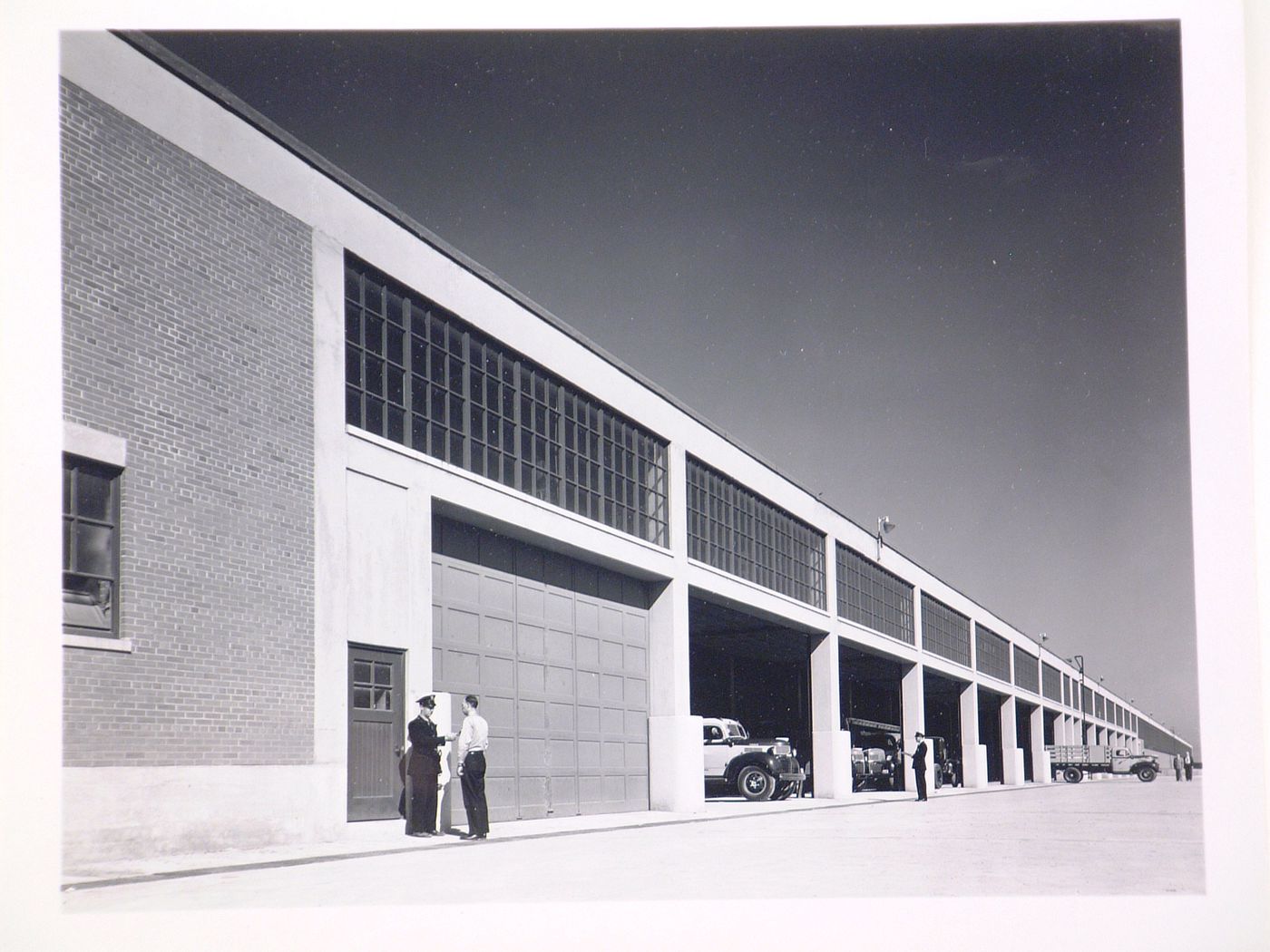 View of the Shipping and Receiving Department of the Automobile Assembly Building (also known as Building No. 4), Dodge Chicago Plant, Chrysler Corporation Dodge division, Chicago, Illinois