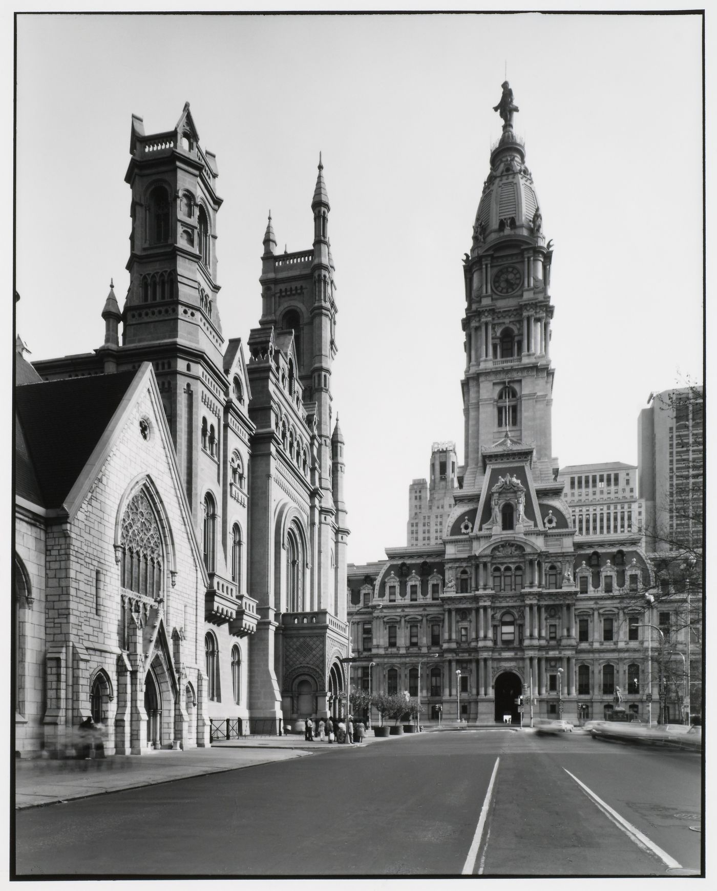 Philadelphia City Hall serving County functions, Pennsylvania