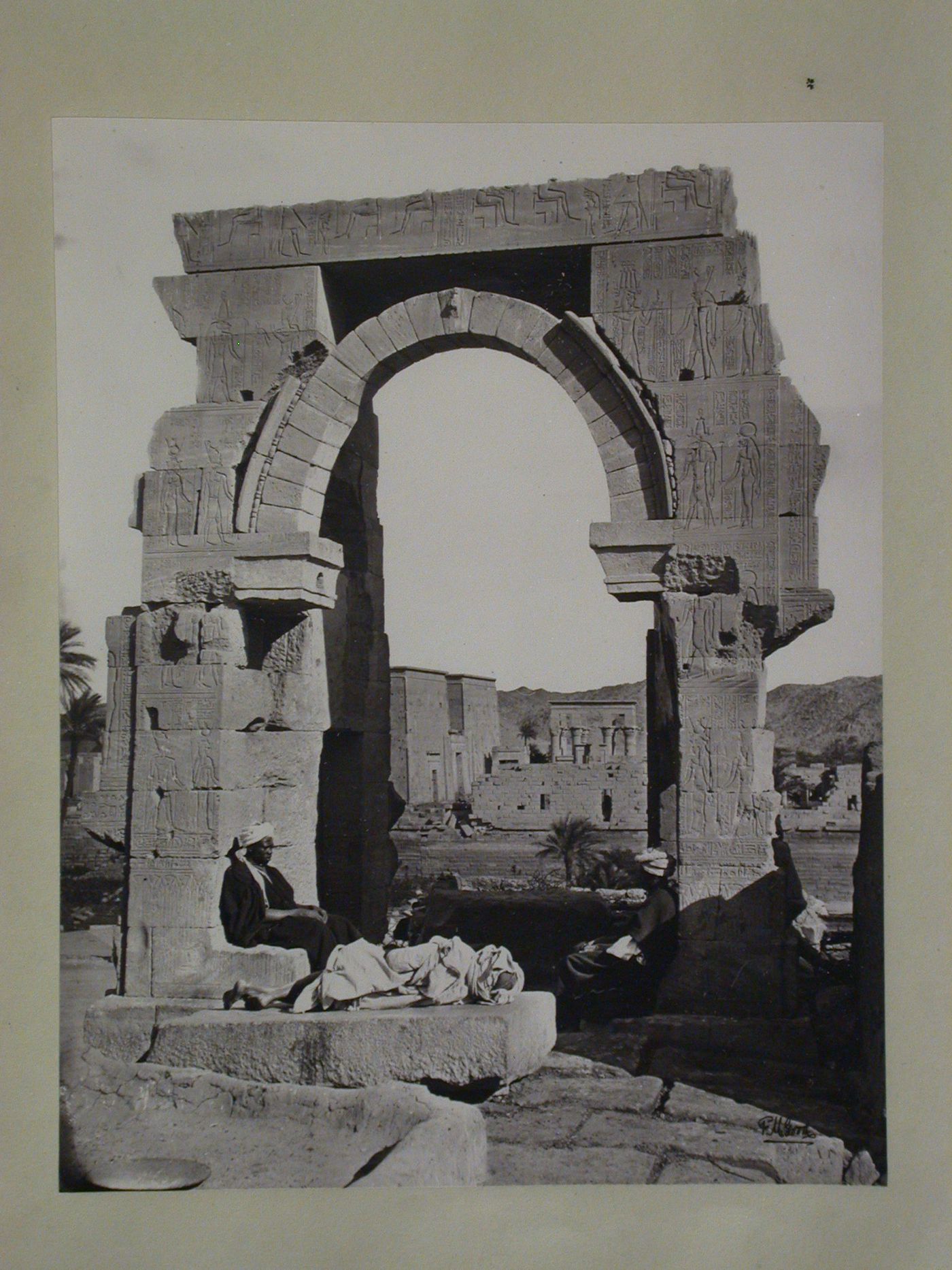 Gate of Hadrian, Island of Bigah, Egypt