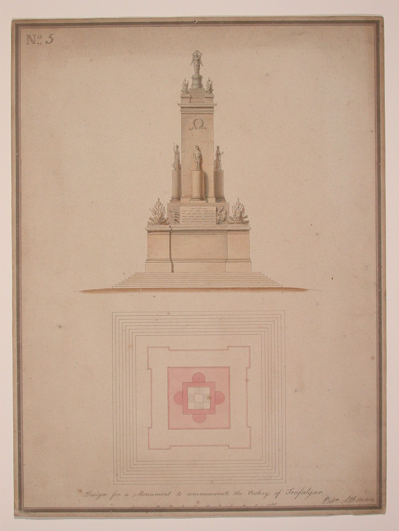 Monument - Victory at TrafalgarNo.5