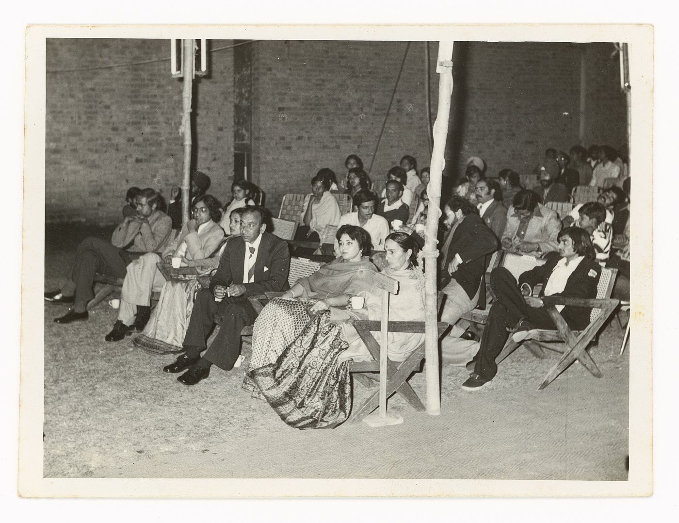 Photograph of an unidentified crowd at a conference