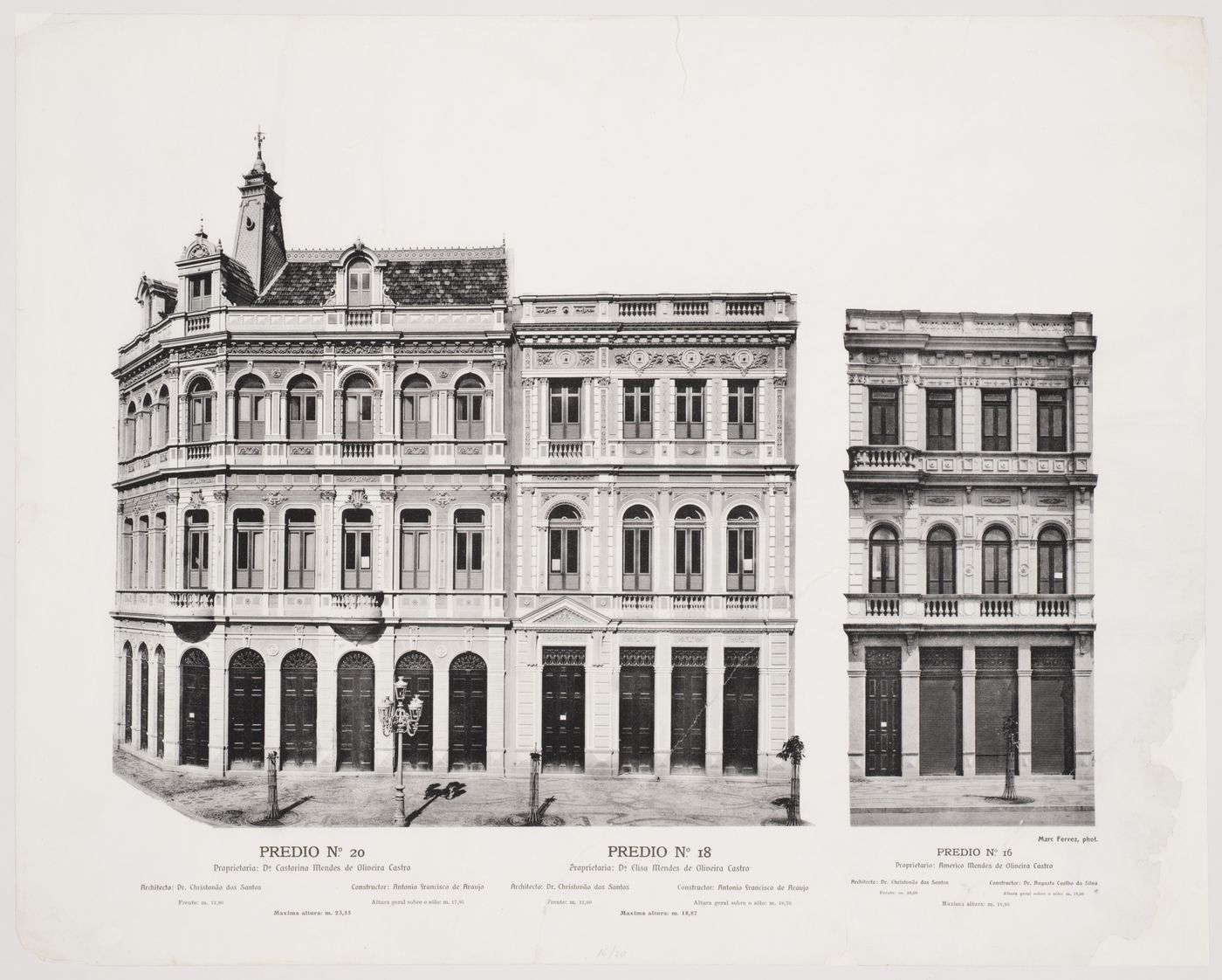 Plate from portfolio ''Avenida Central''