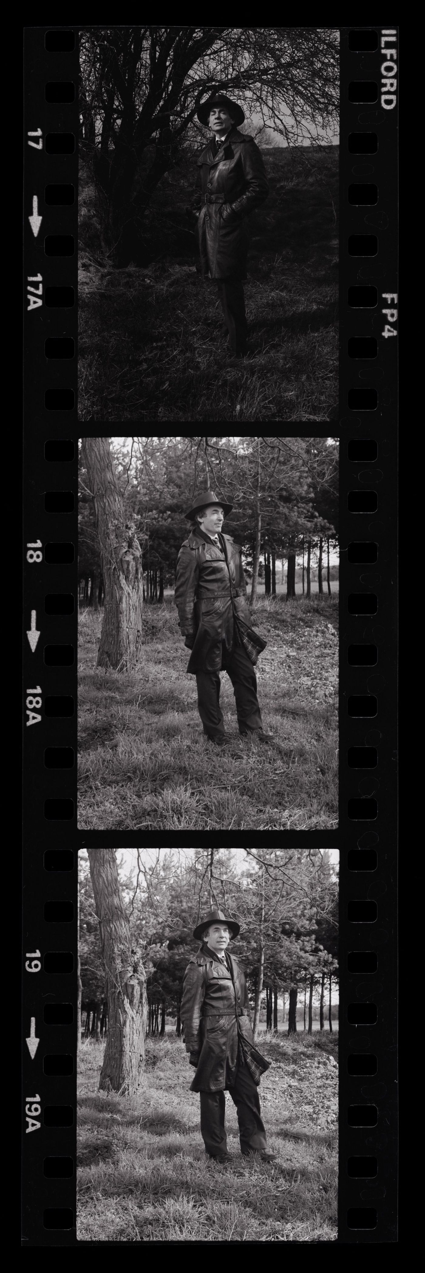 Photographic negatives of Lionel March