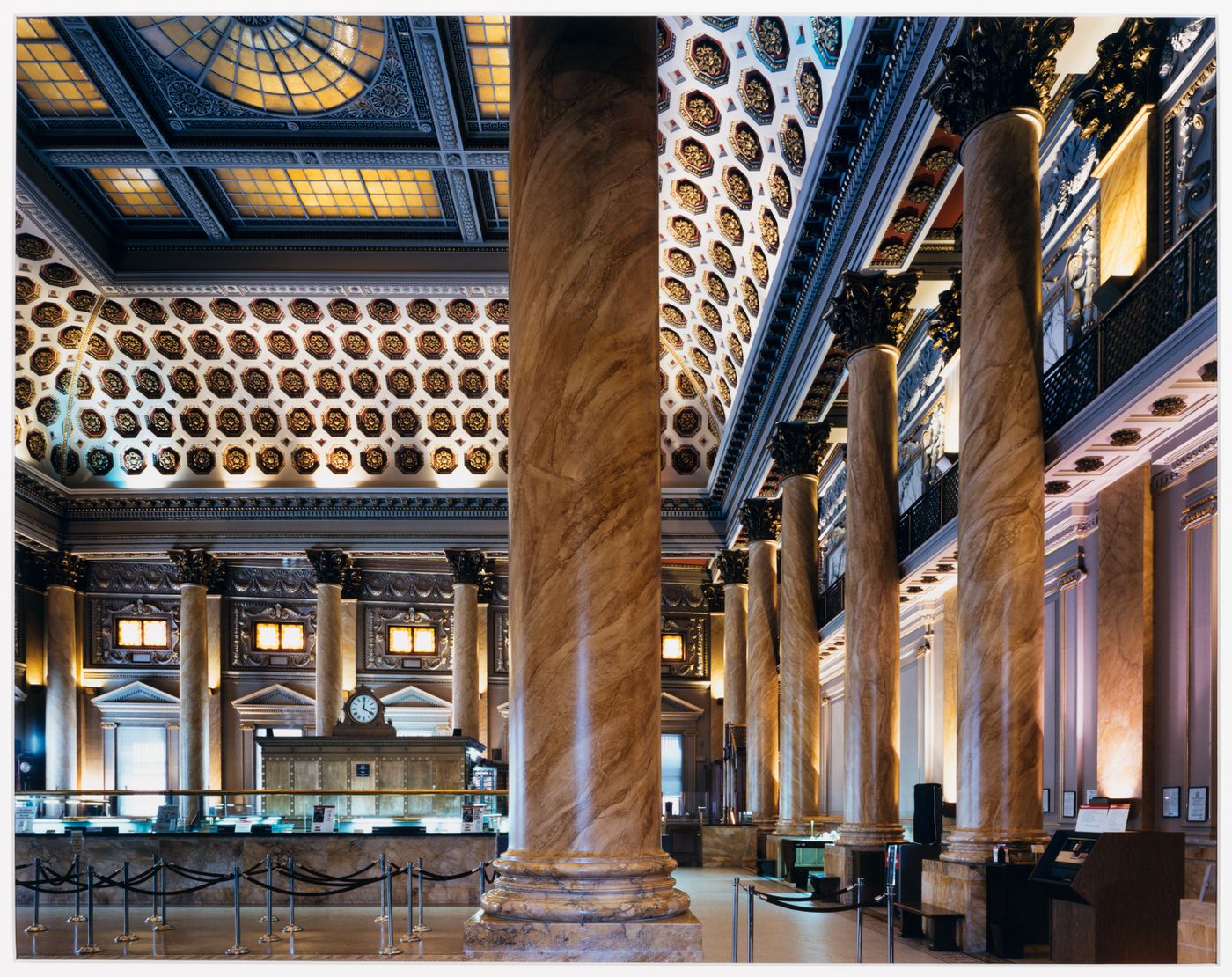 Banking hall, Bowery Savings Bank, New York City, New York