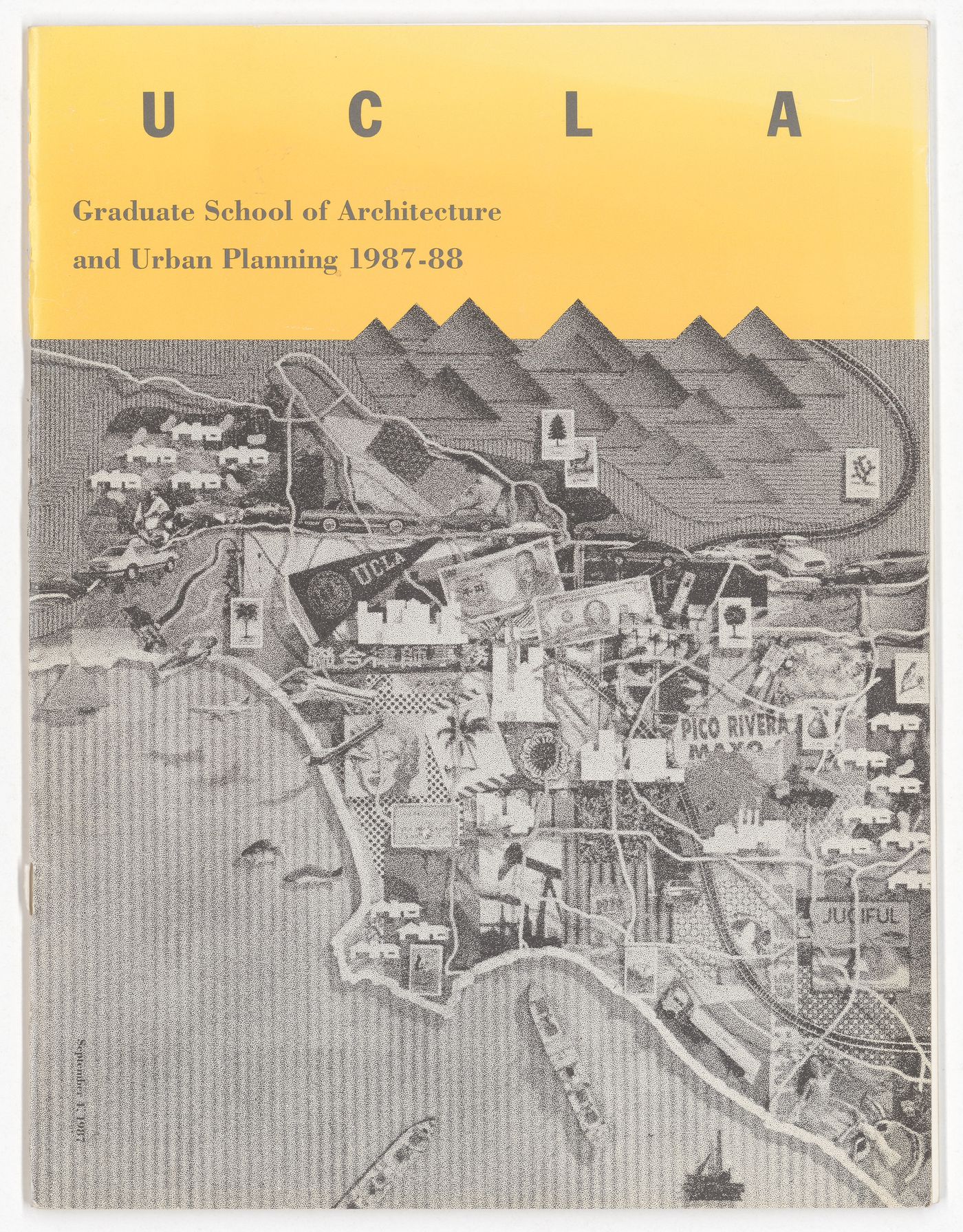 UCLA Graduate School of Architecture and Urban Planning 1987-88 handbook