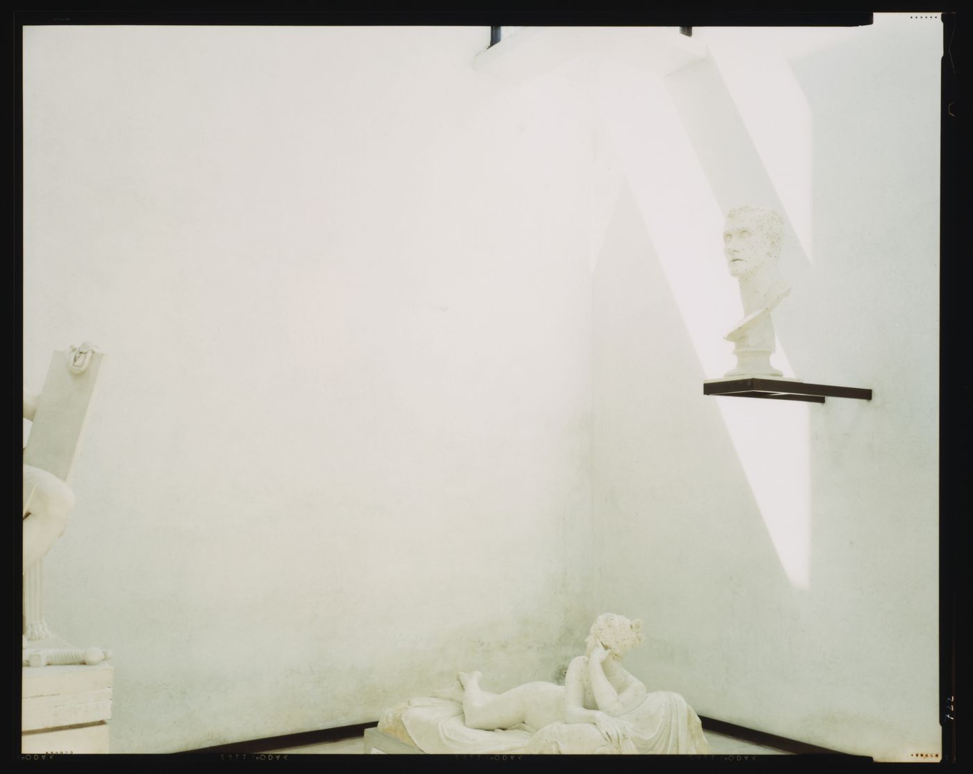 Interior view of the Plaster Cast Gallery showing casts, Museo canoviano, Possagno, Italy