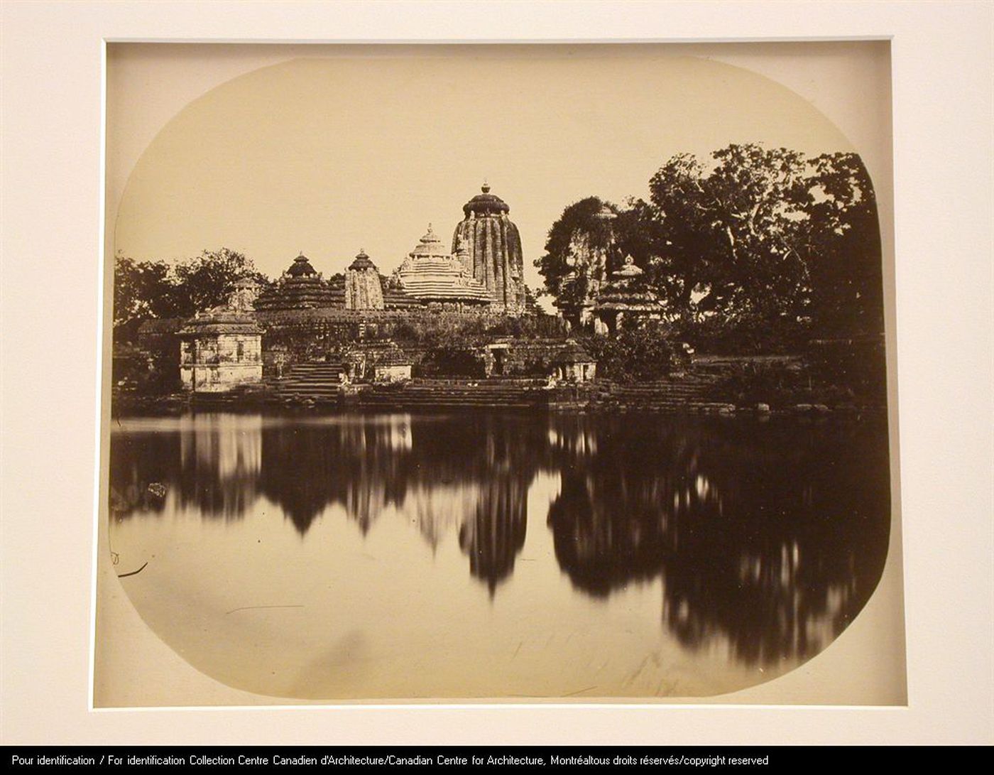 View of the Bindu Sarovar Lake with the Ananta Vasudeva Temple complex in the background, Bhubaneswar, India